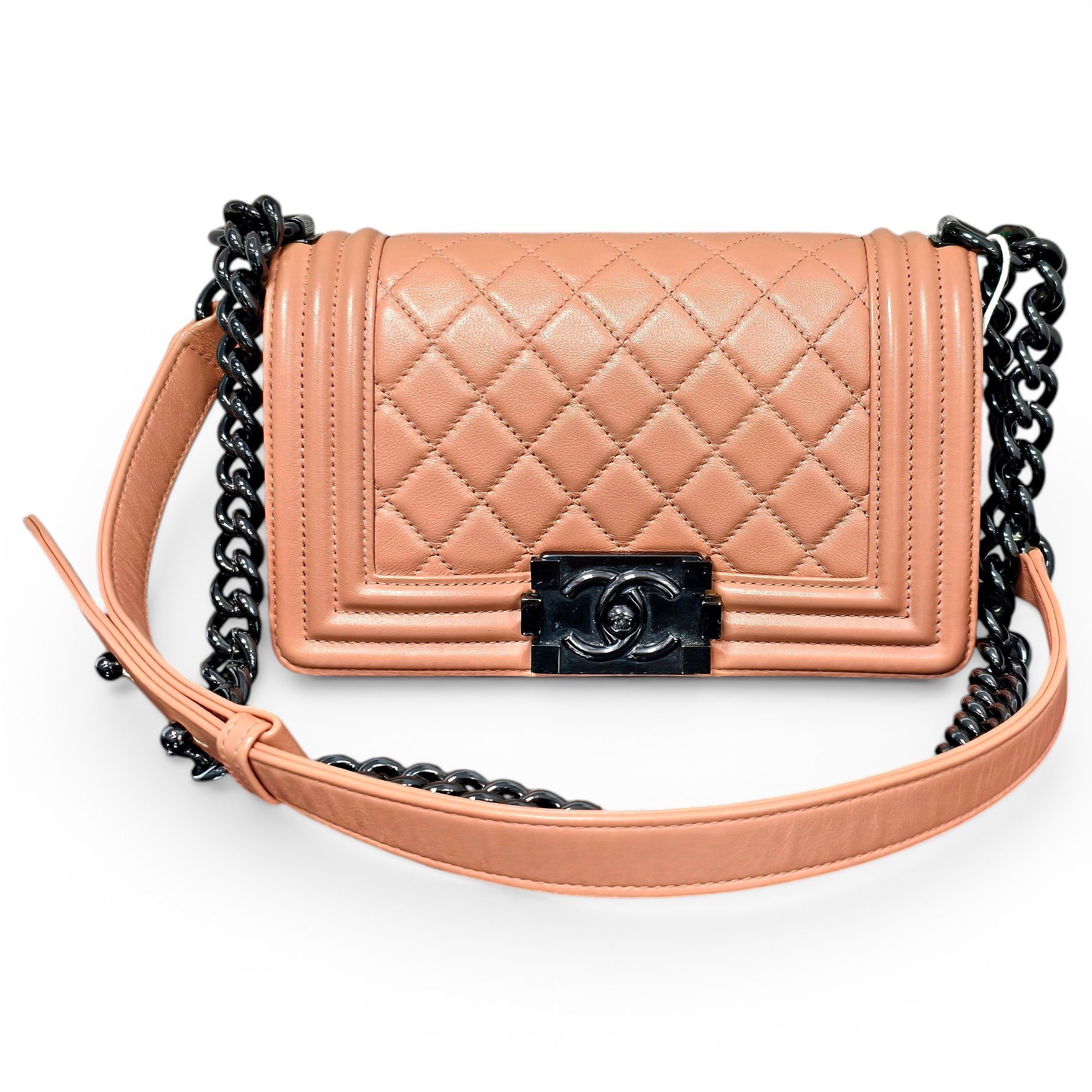 Boy leather crossbody bag