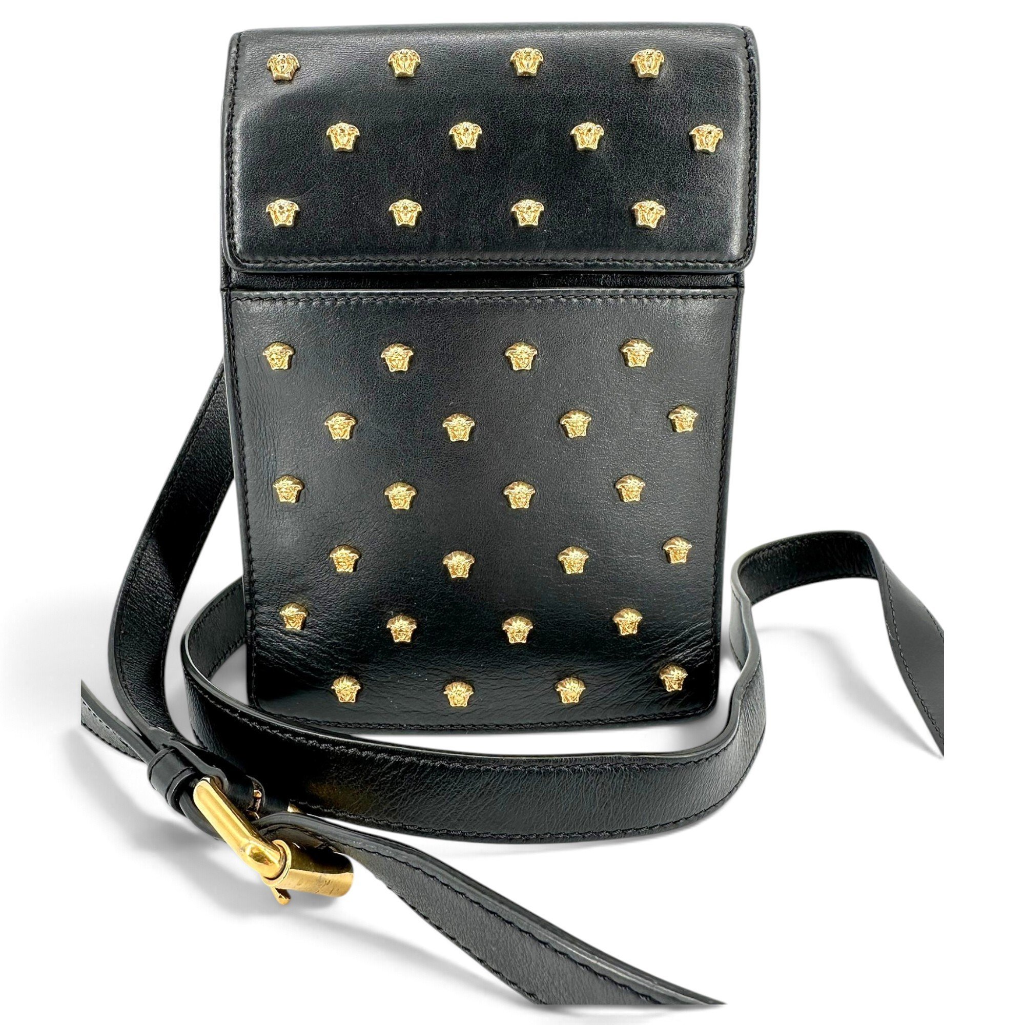 La Medusa leather crossbody bag