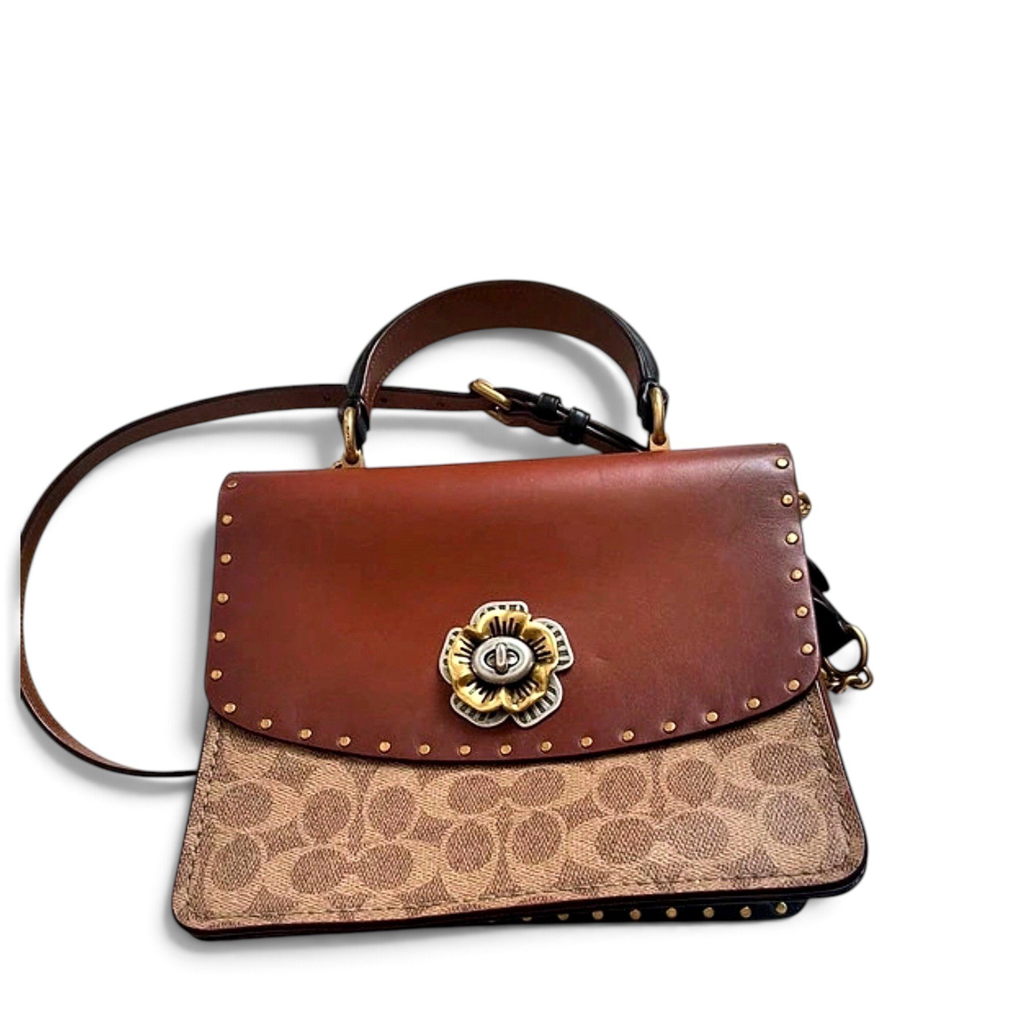 Parker leather handbag