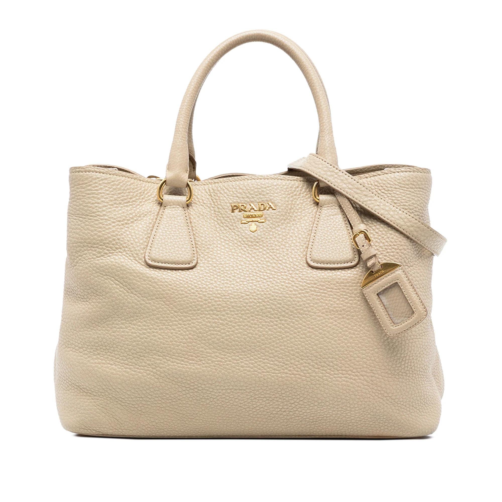 Leather tote