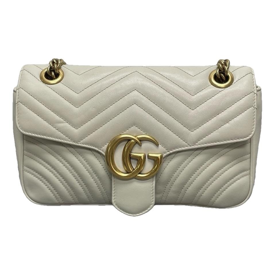GG Marmont Flap leather crossbody bag