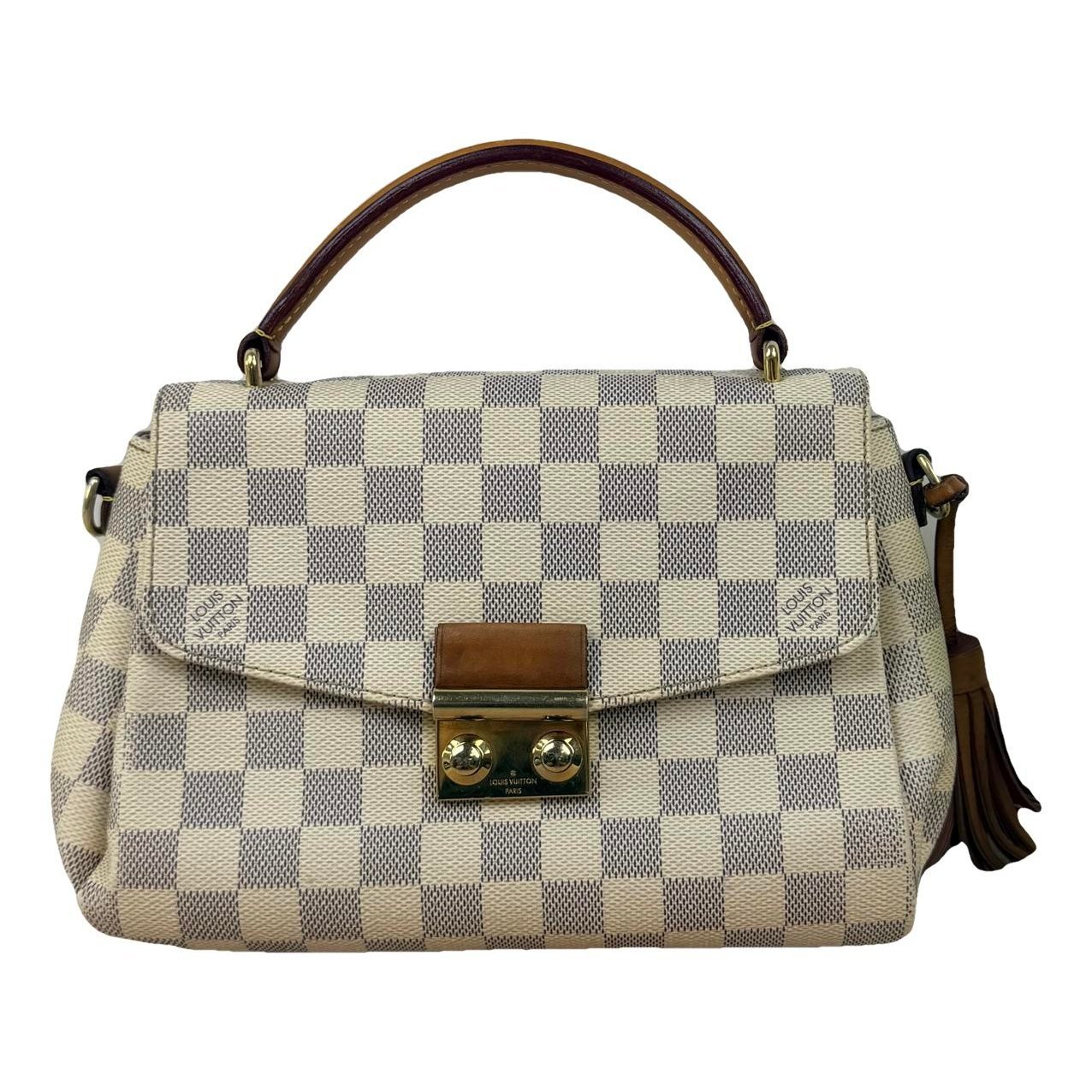 Croisette leather handbag