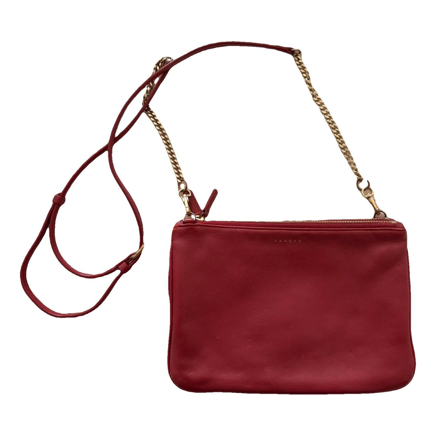 Sandro Addict leather handbag