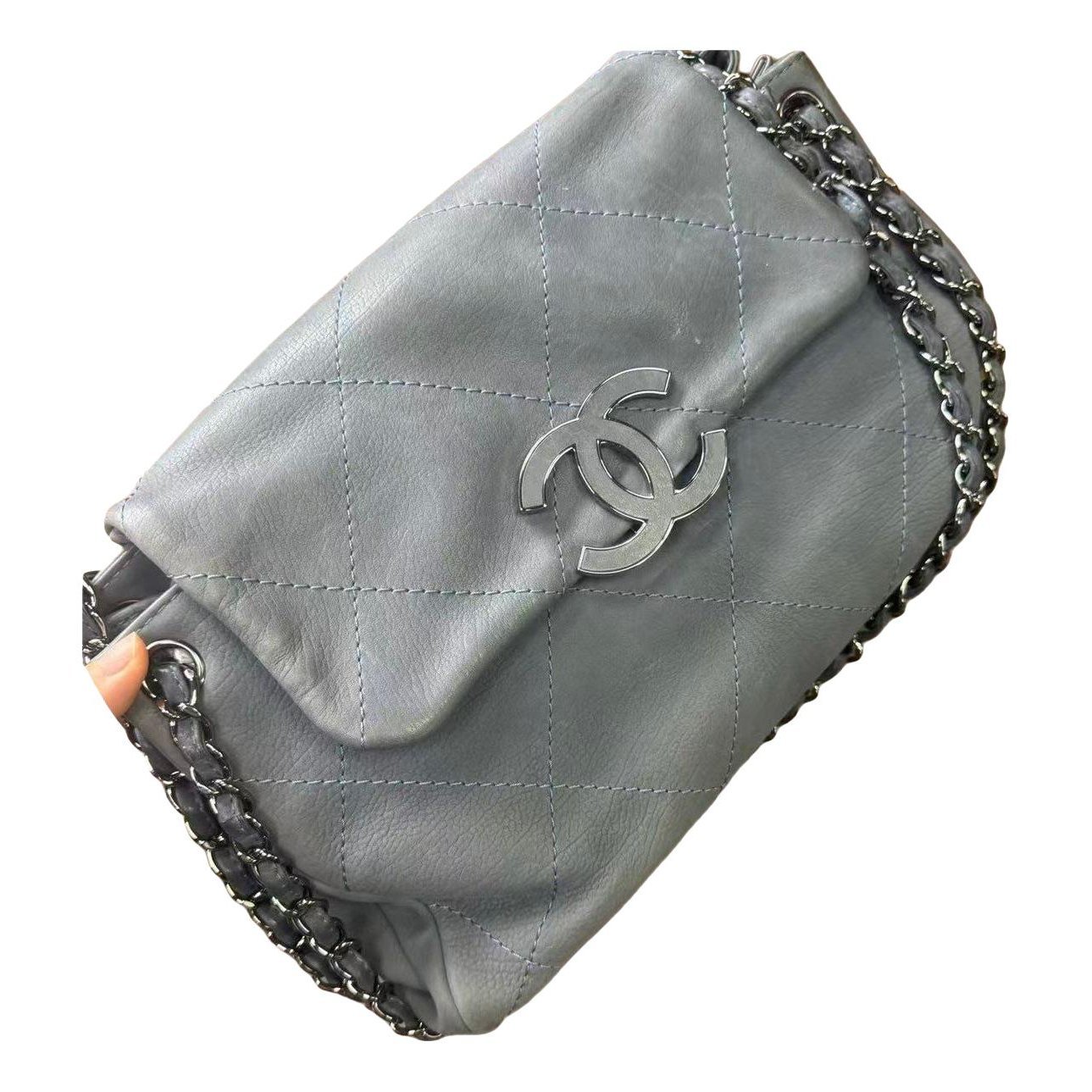All About Chains leather handbag