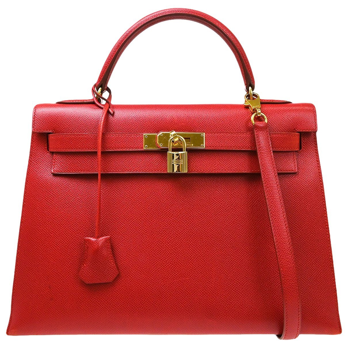 Kelly 32 leather handbag