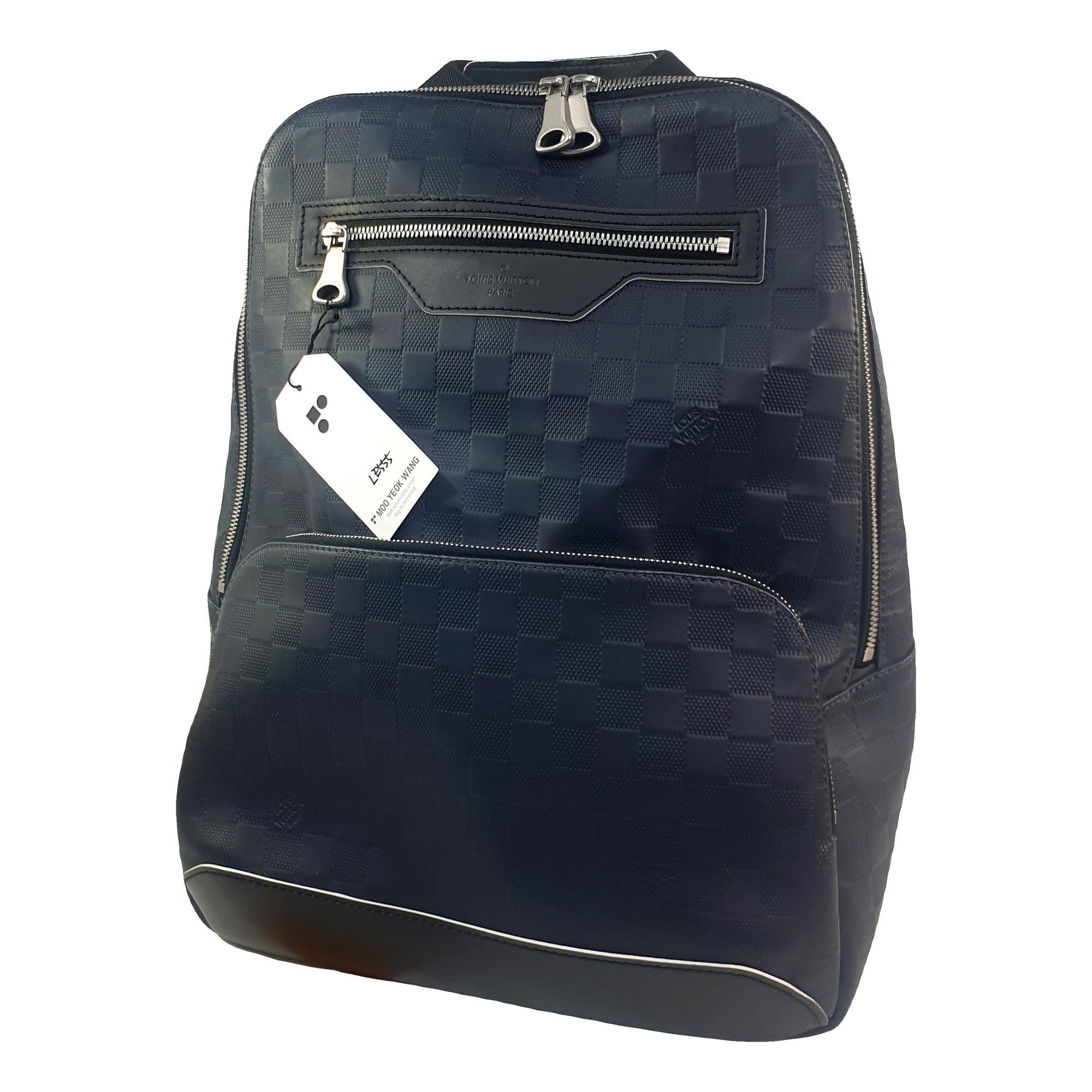 Leather backpack