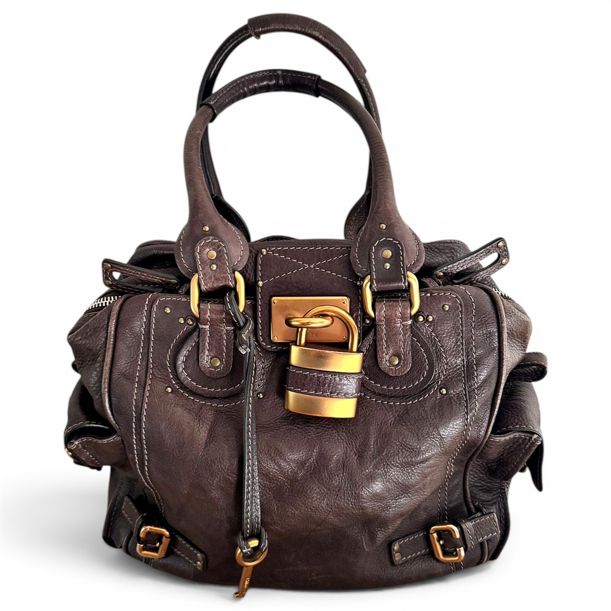 Paddington leather handbag