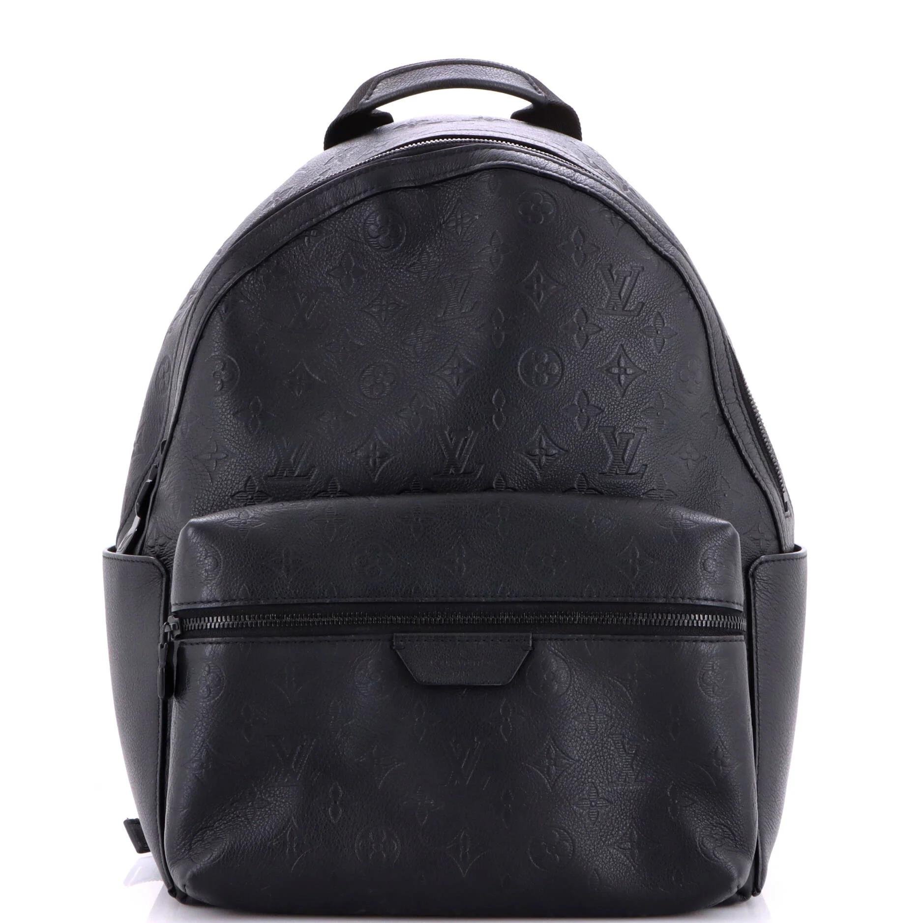 Leather backpack