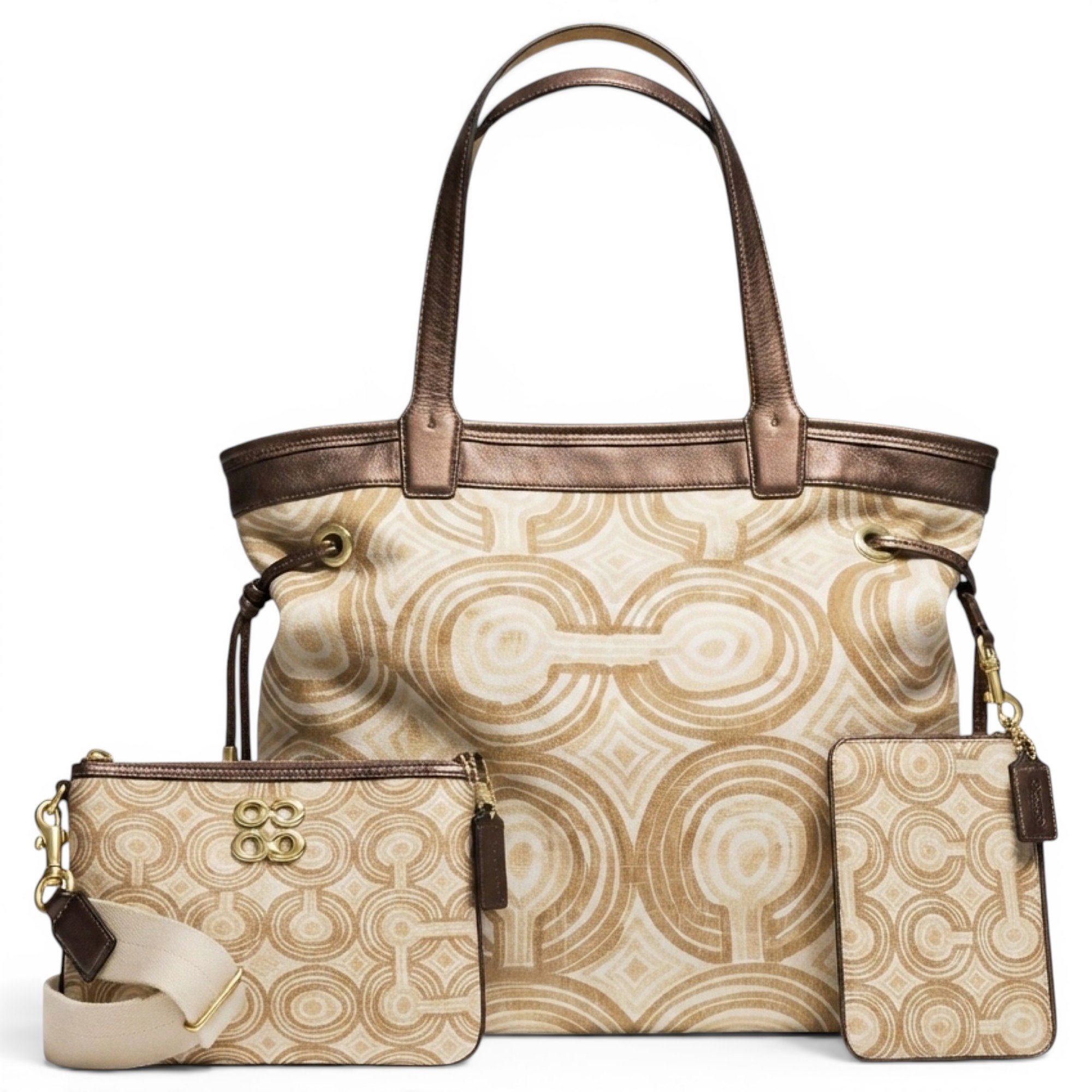 Leather tote