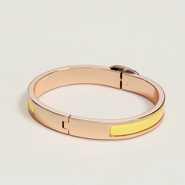 Jaune d'Or Mini Clic Chaine d'Ancre Bracelet