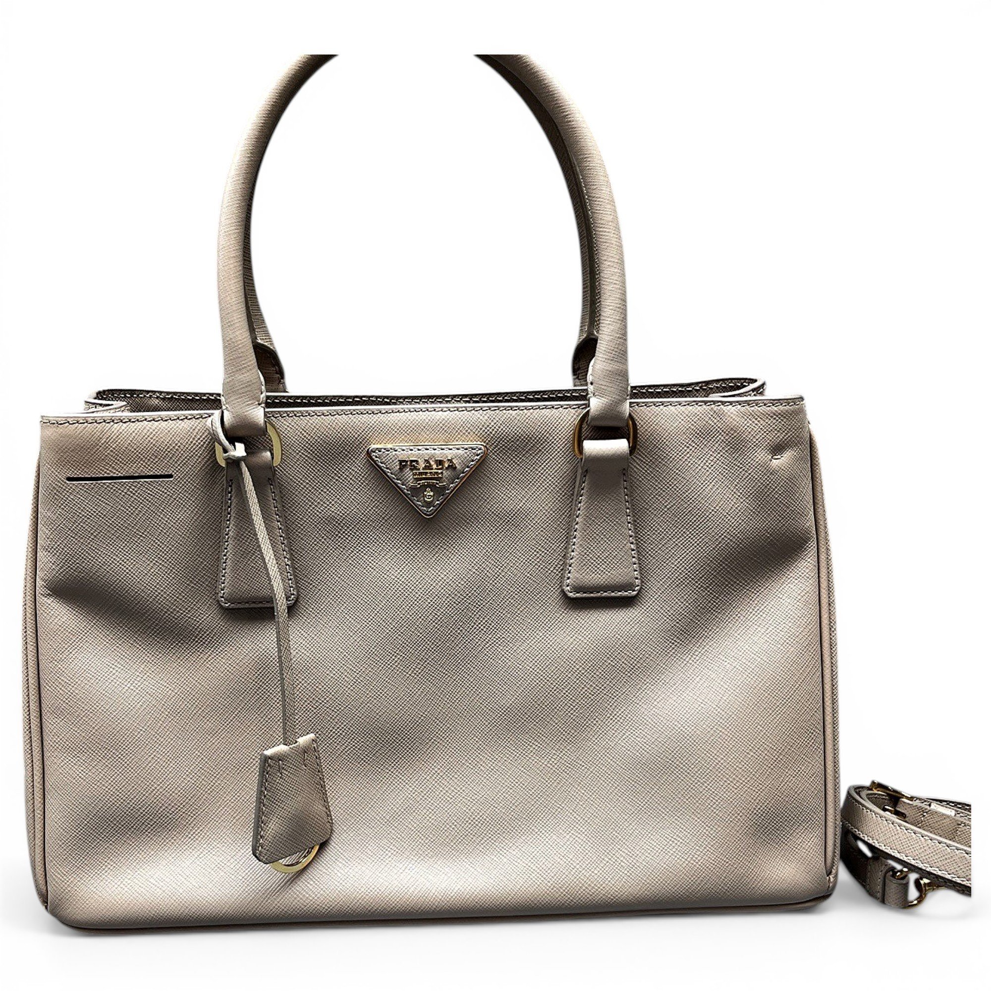 Galleria leather handbag