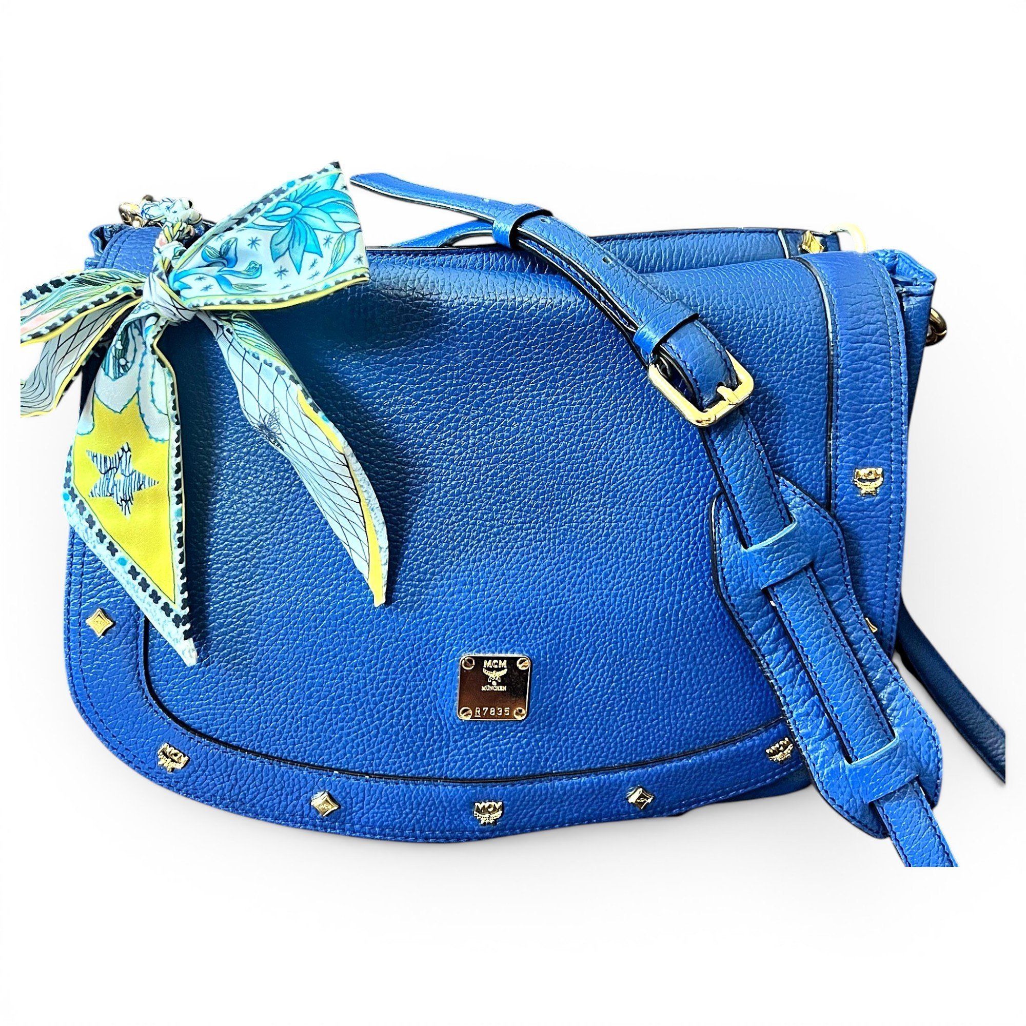 MCM Leather crossbody bag