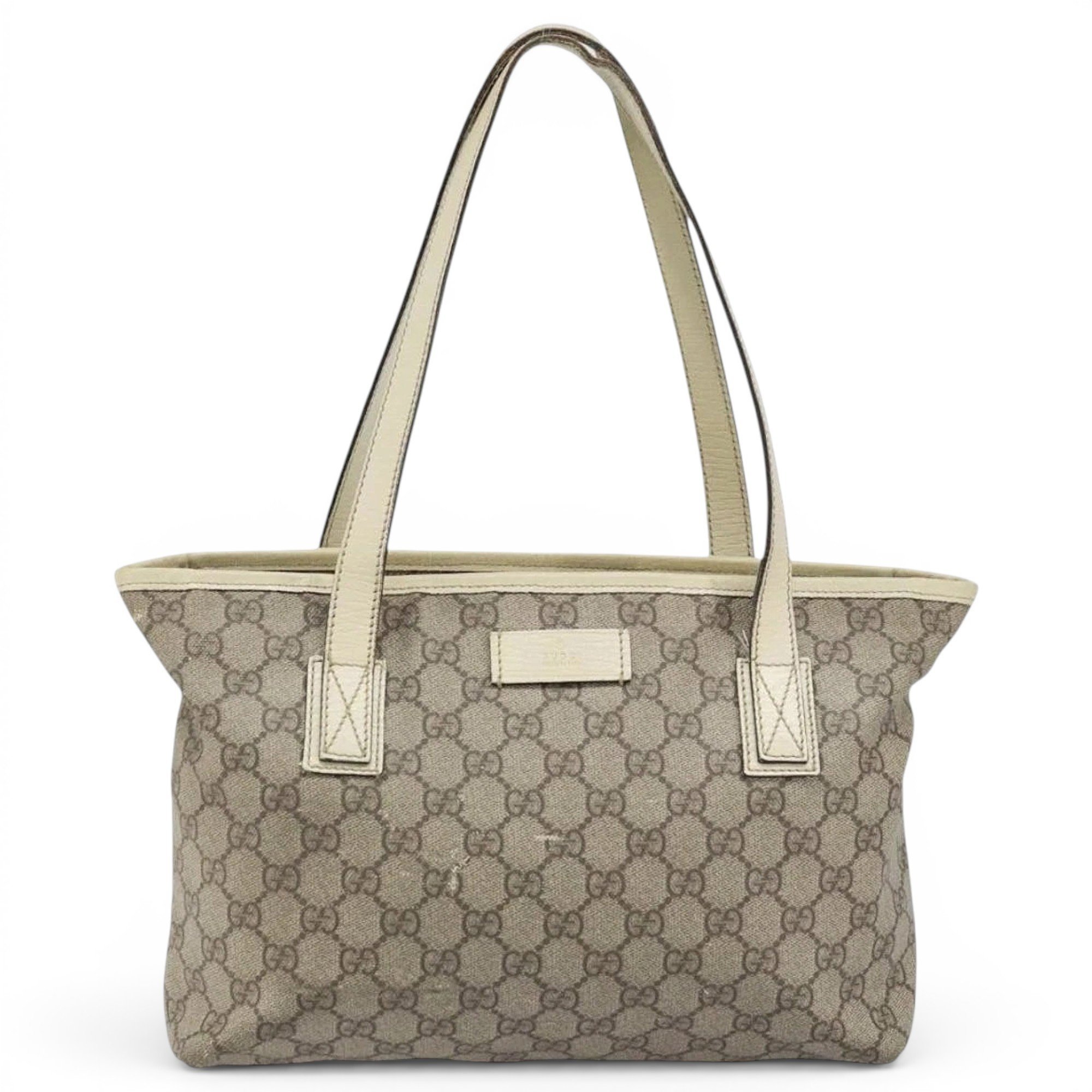 Leather tote