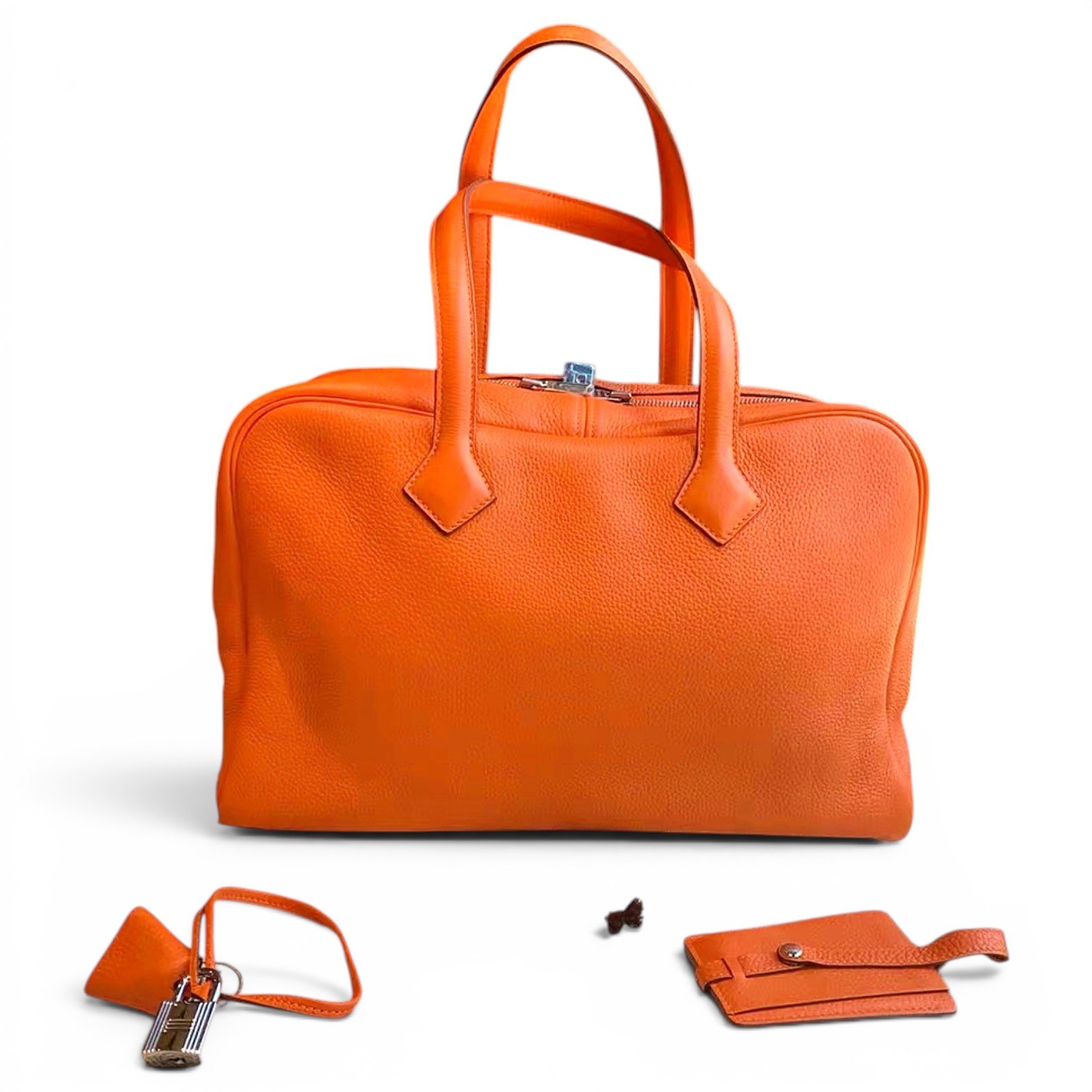Victoria leather handbag