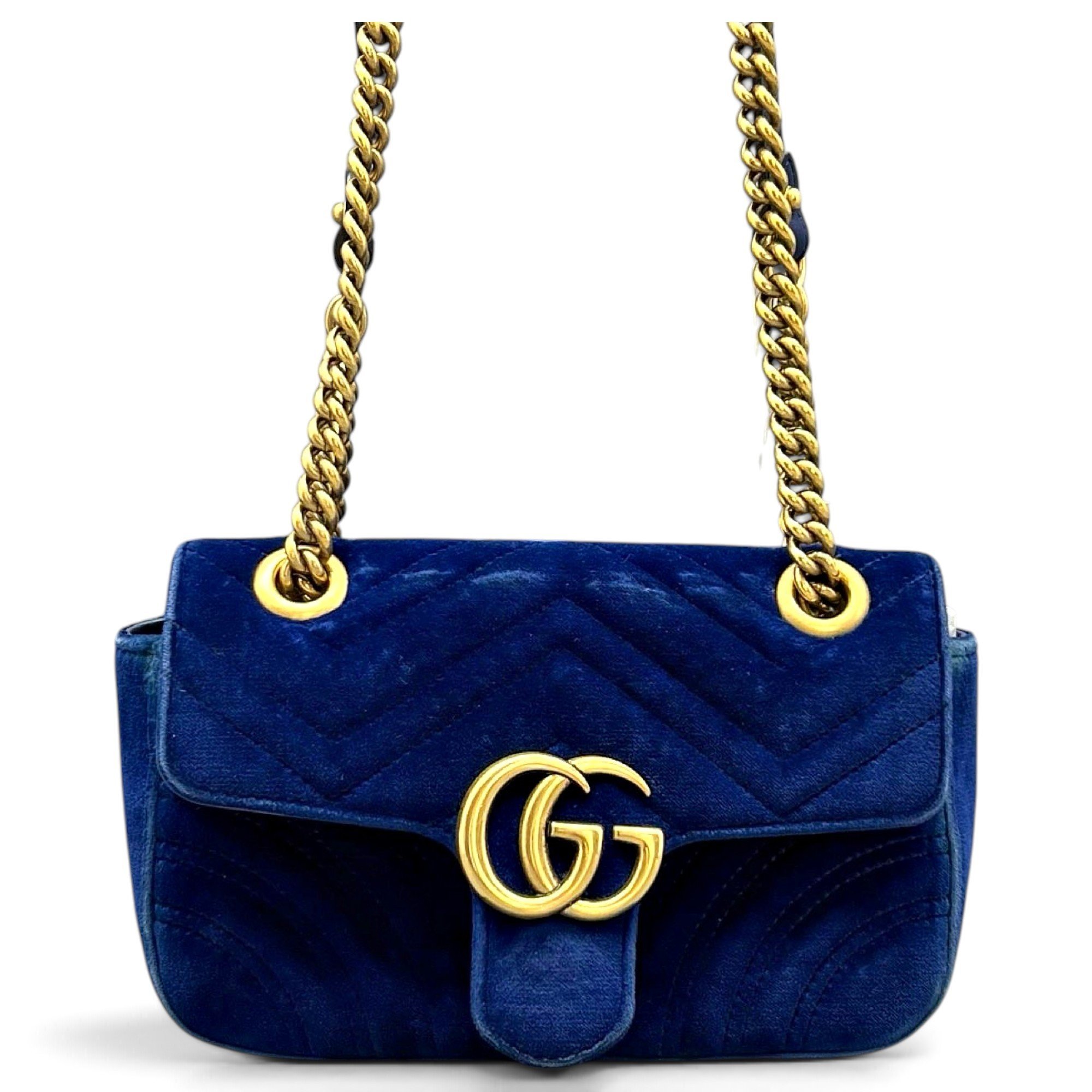 GG Marmont velvet handbag
