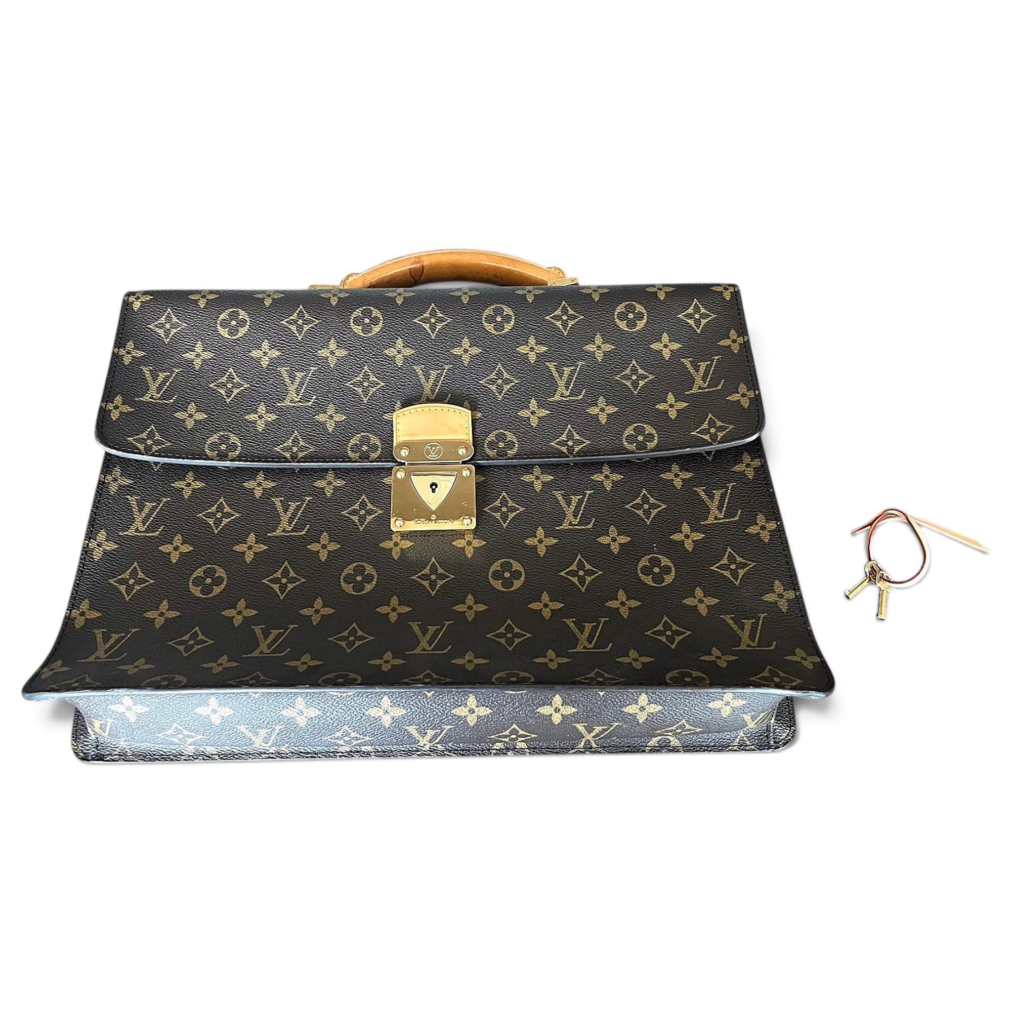 Serviette Ambassadeur leather satchel