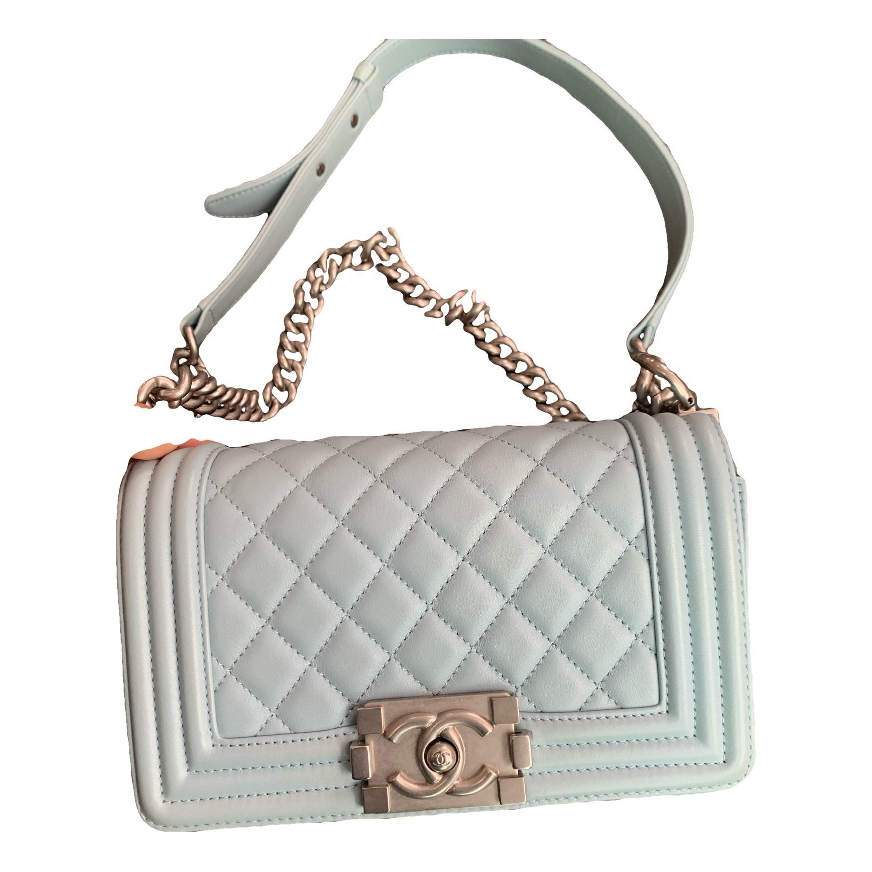 Boy leather handbag
