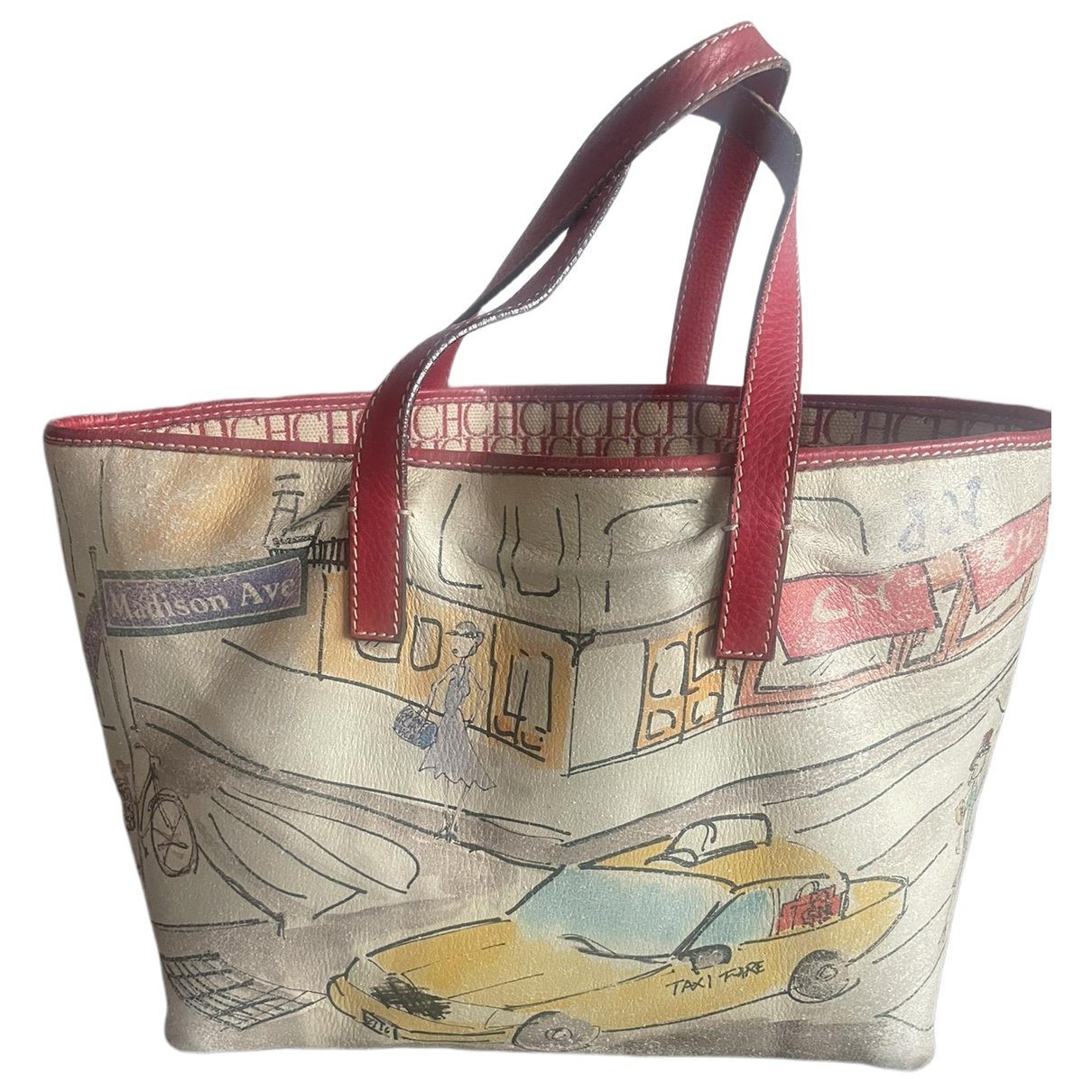 Leather handbag