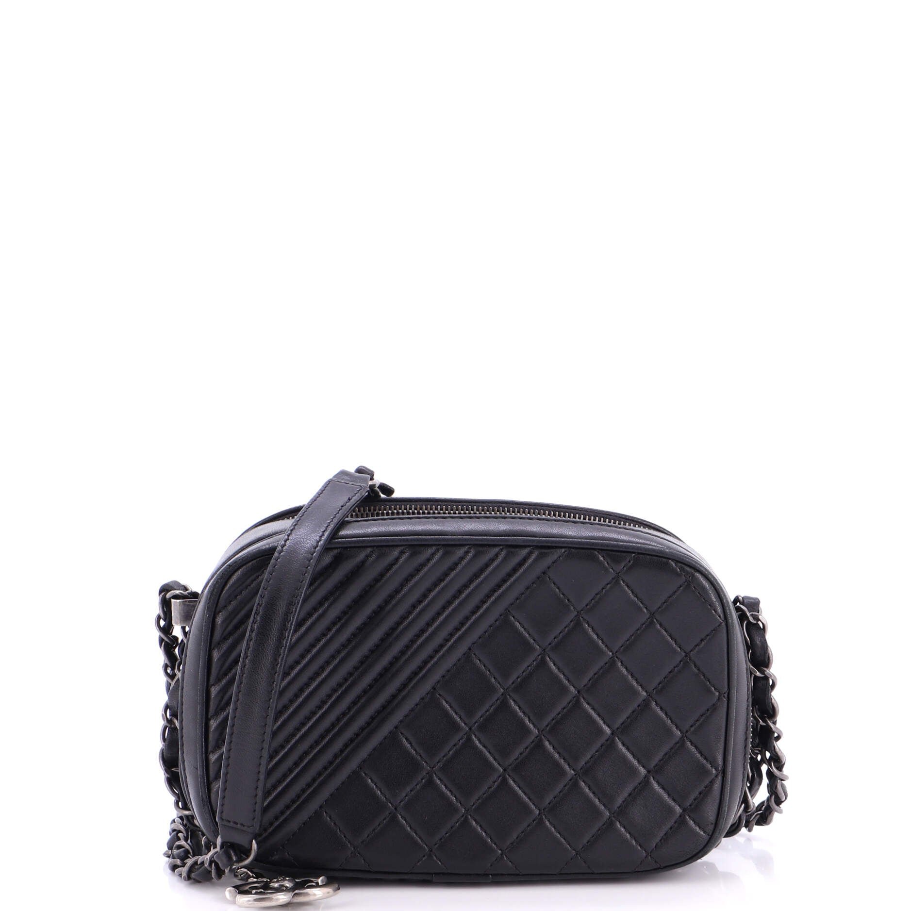 Coco Boy Camera Bag Quilted Leather Small