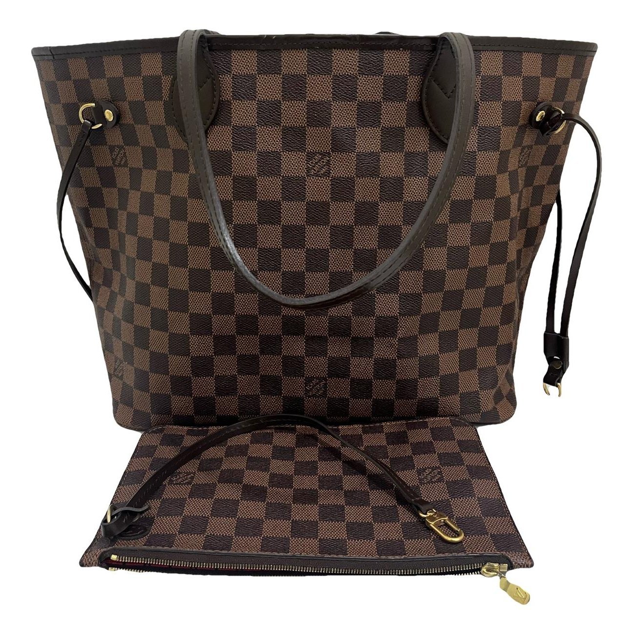 Neverfull leather handbag