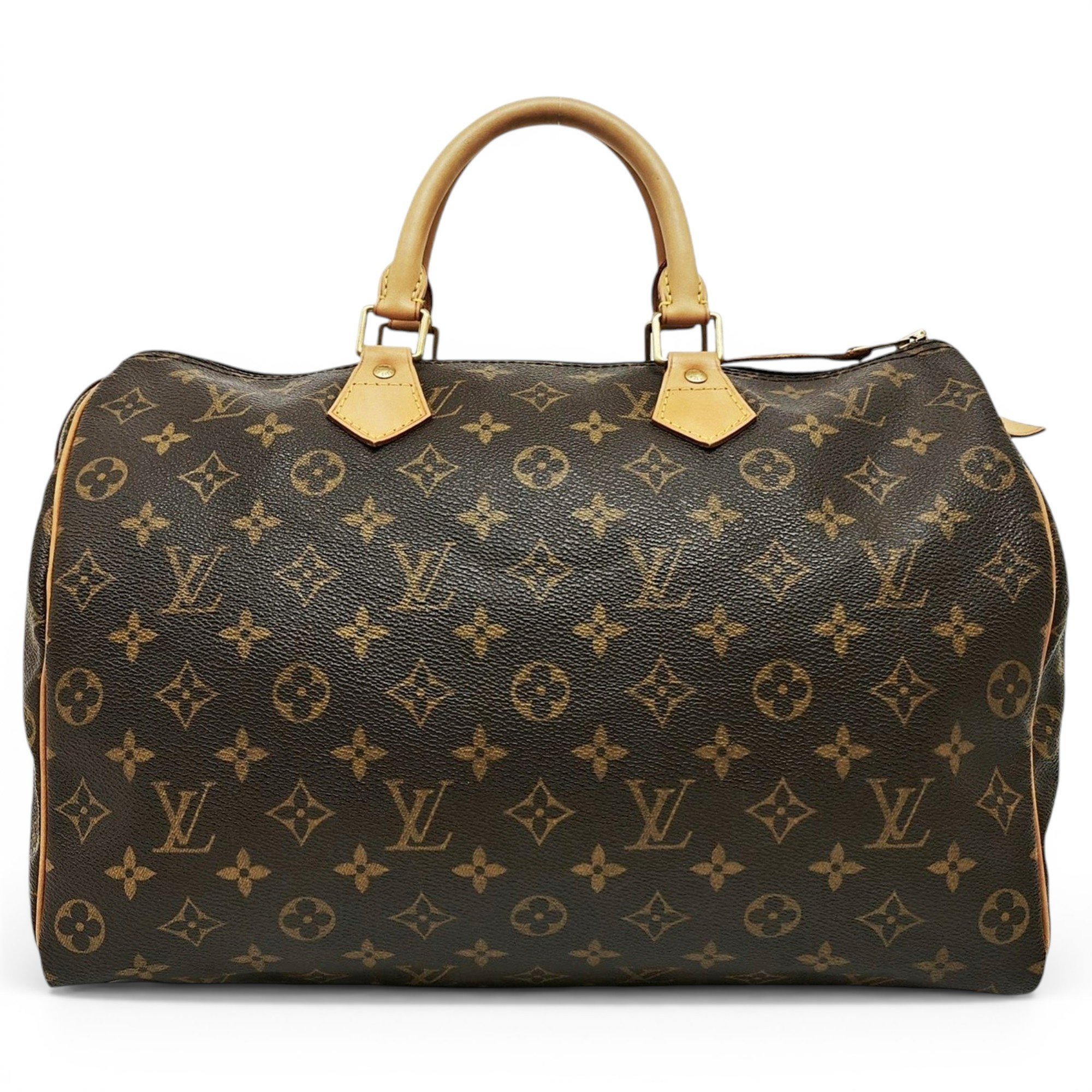 Nano Speedy / Mini HL leather handbag