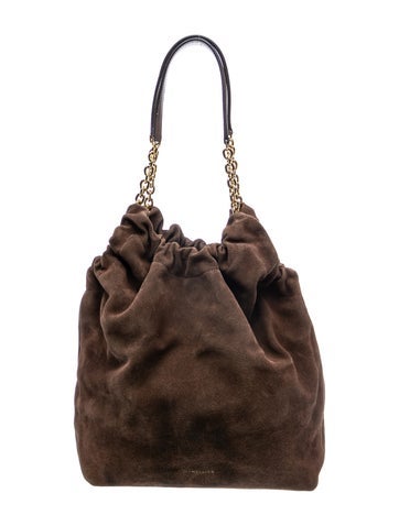Suede Shoulder Bag