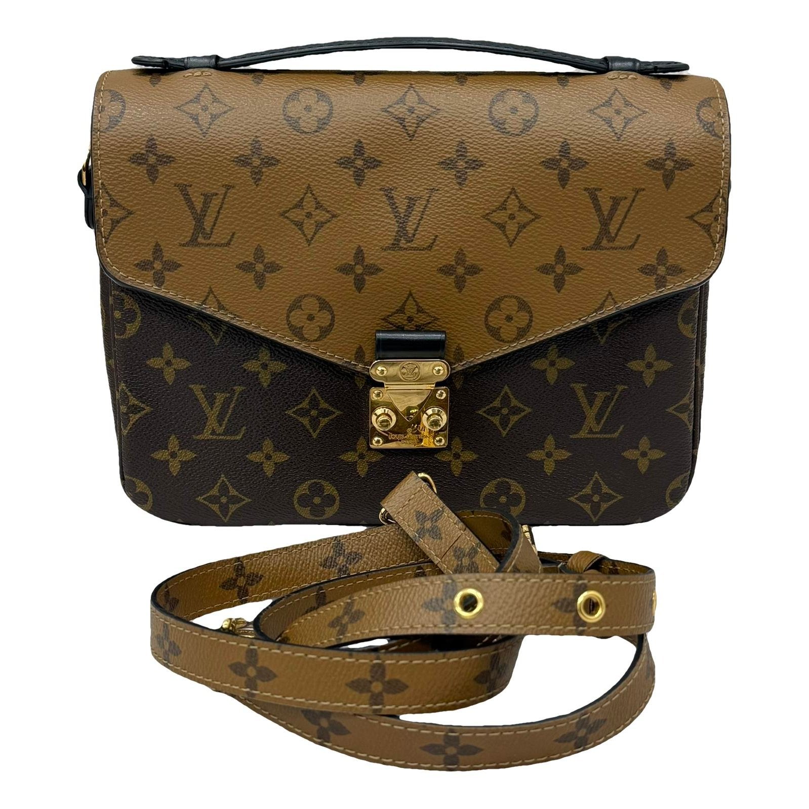 Metis leather handbag