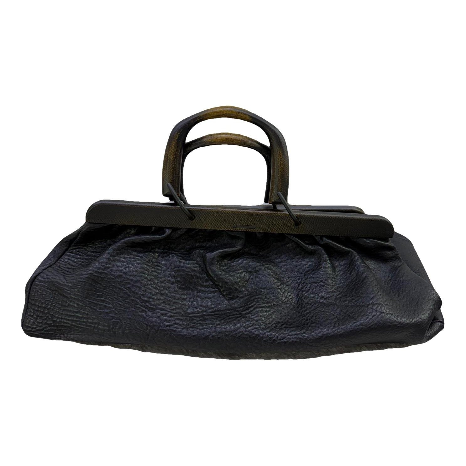 Leather handbag