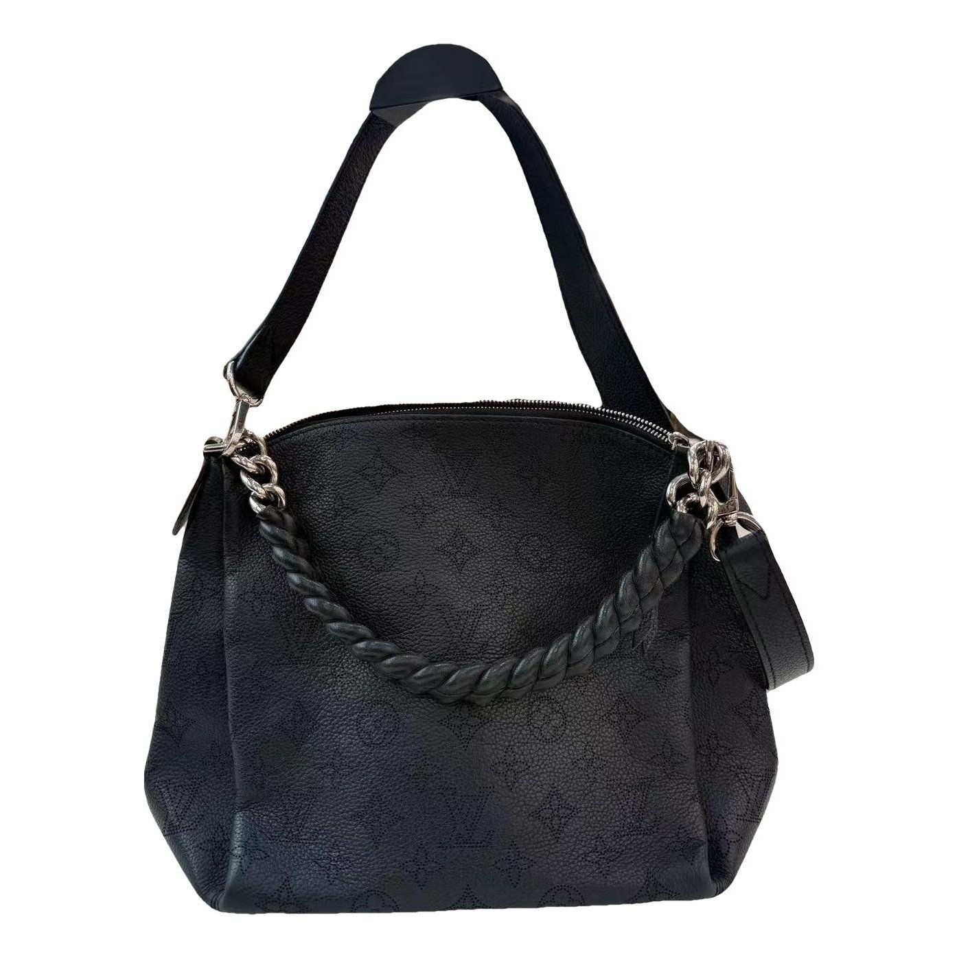 Chaîne Babylone leather handbag