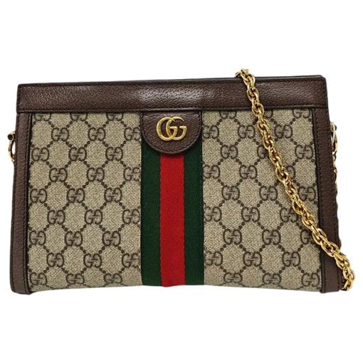 Ophidia leather handbag