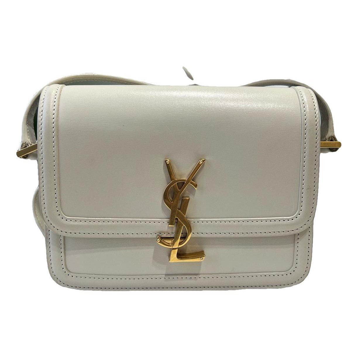 Solférino leather handbag