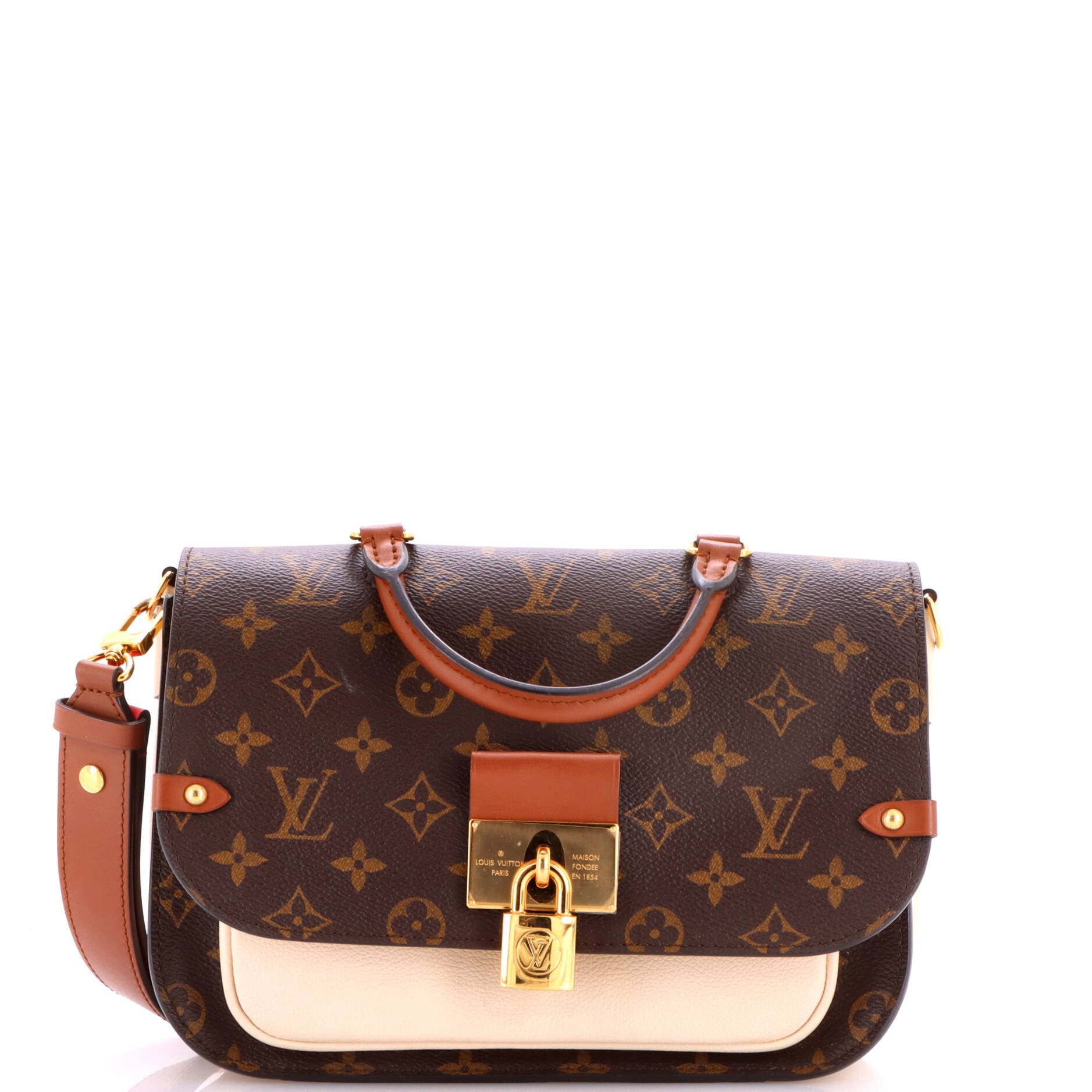 Vaugirard Handbag Monogram Canvas with Leather