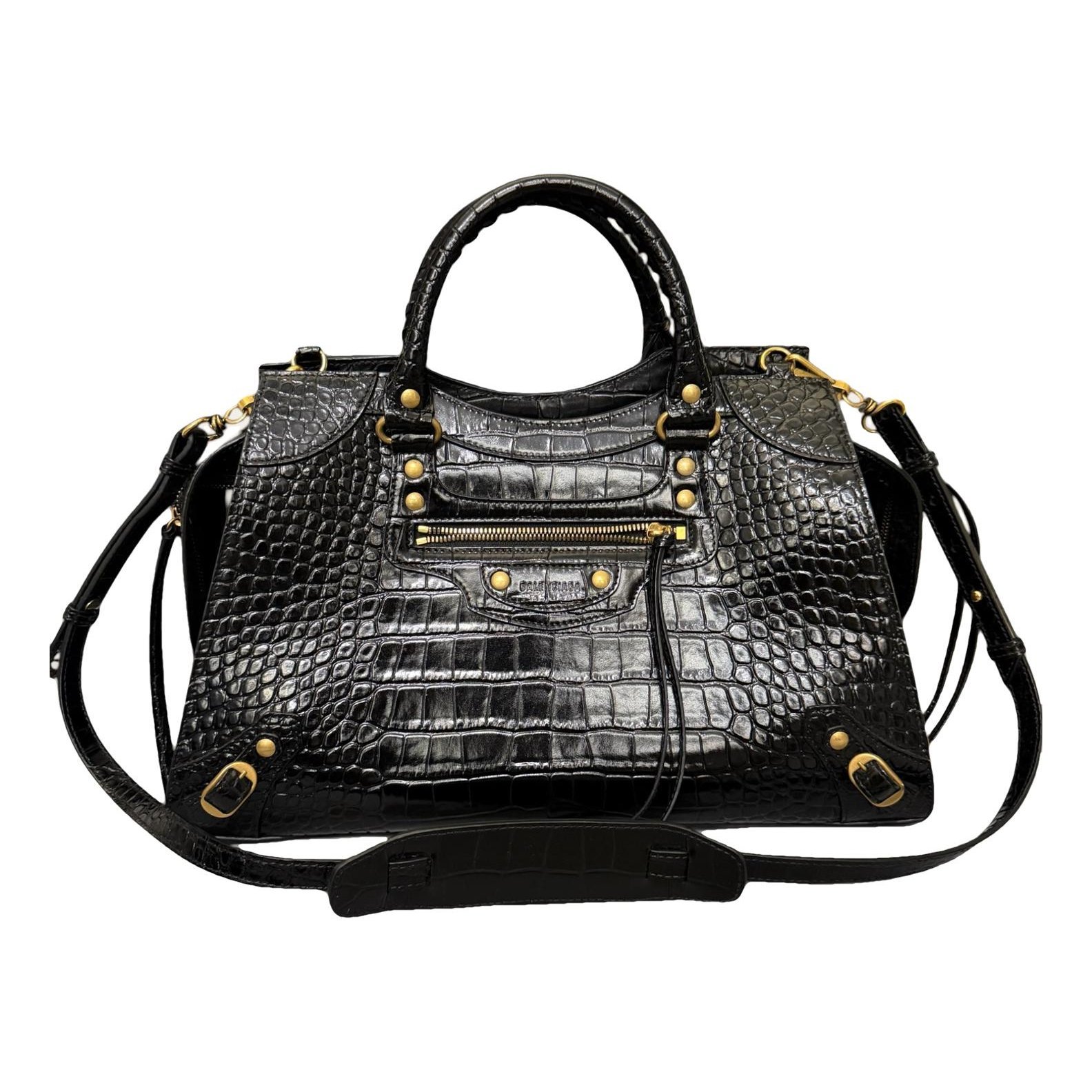 Neo Classic leather handbag