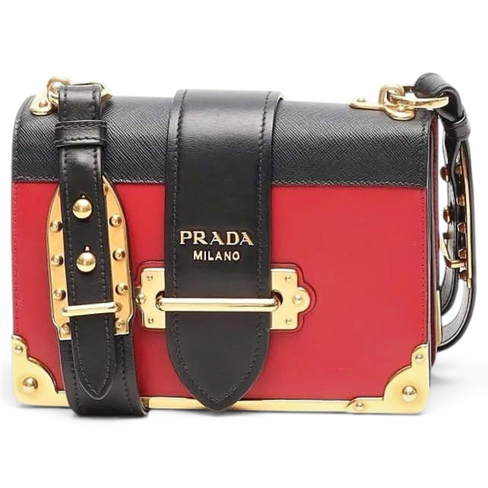 Cahier leather handbag