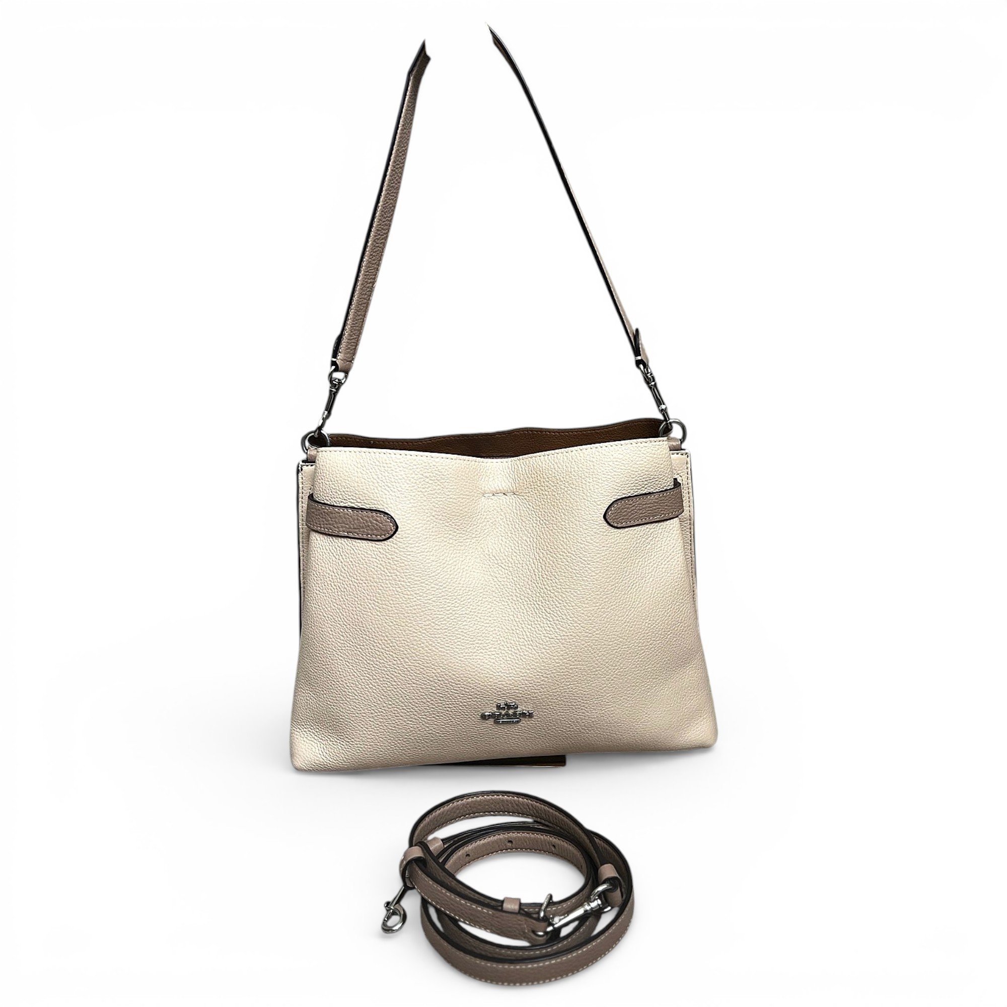 Leather crossbody bag