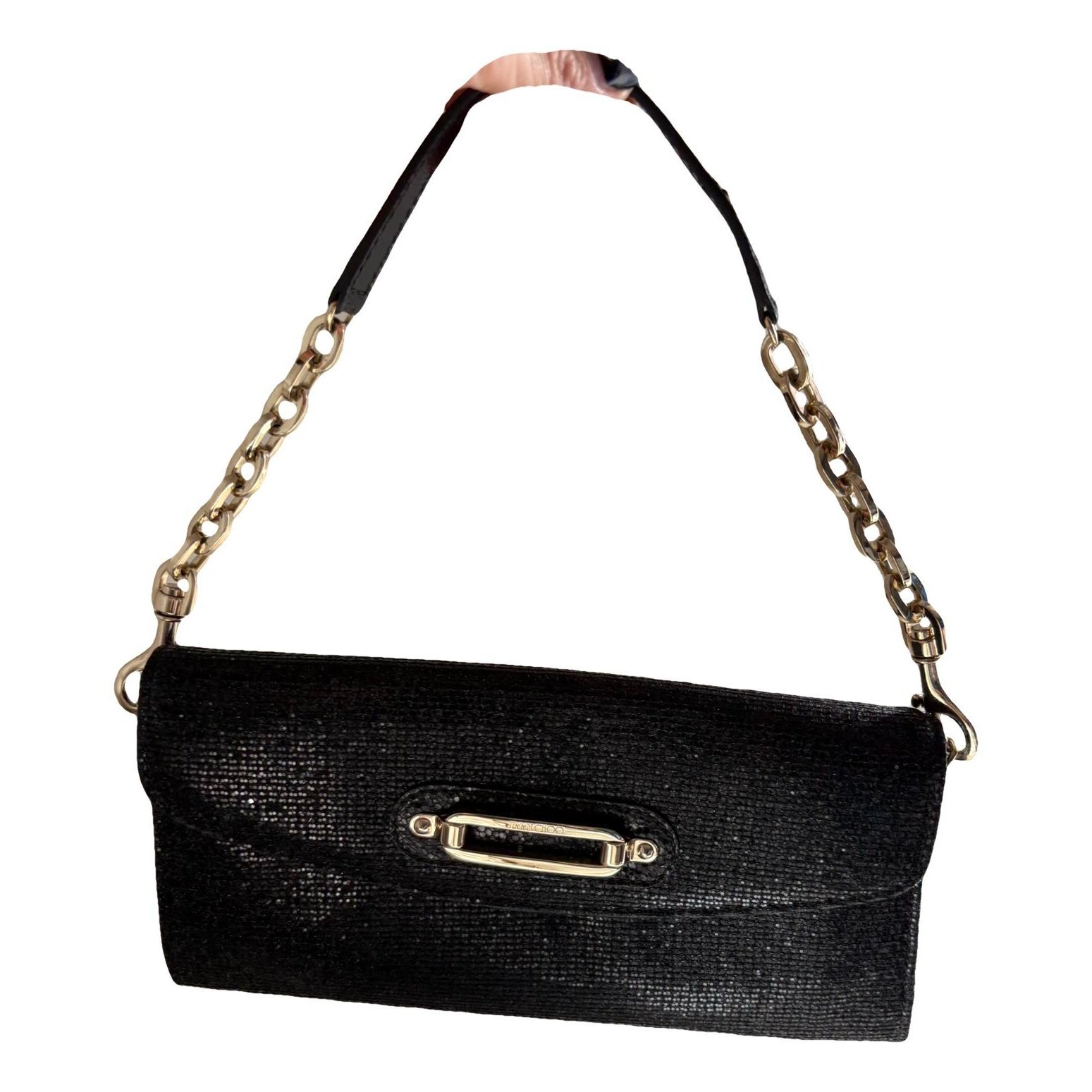 Jimmy Choo Leather clutch bag