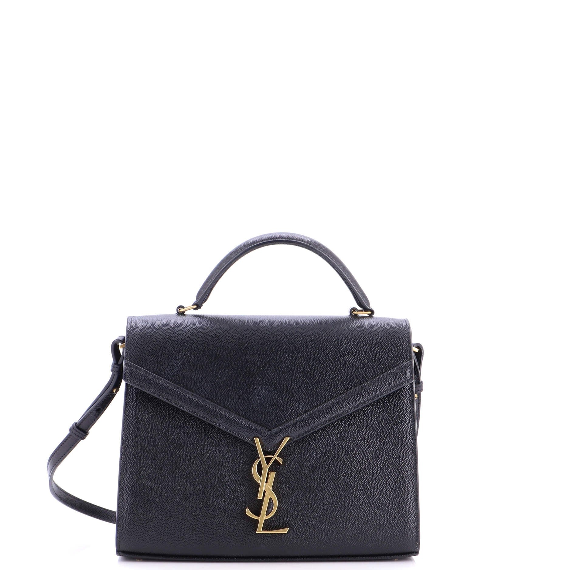 Cassandra Top Handle Bag Leather Medium