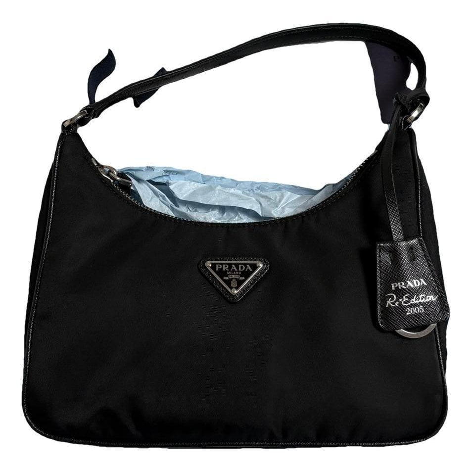 Re-Edition 2005 Zip cloth handbag