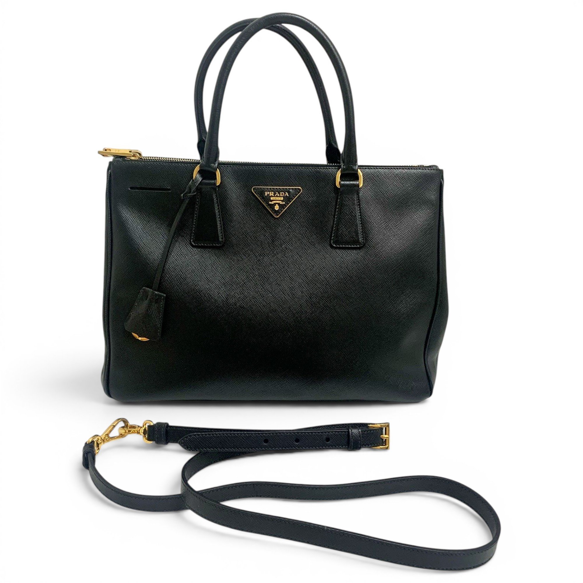 Galleria leather handbag