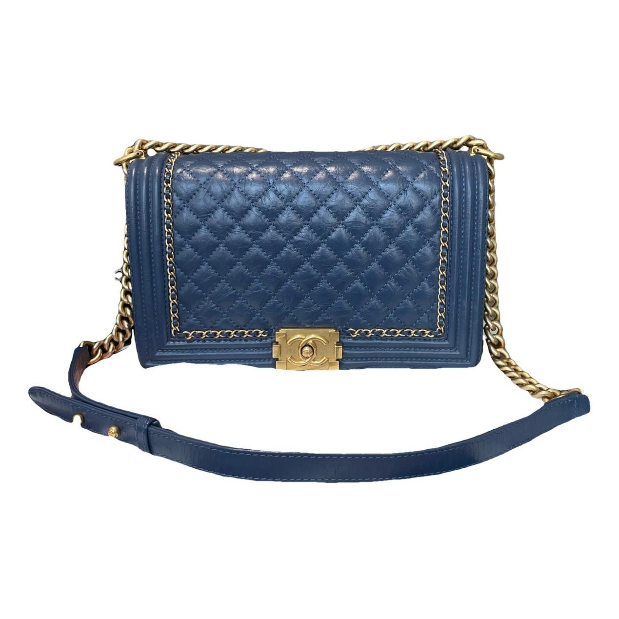 Boy leather handbag