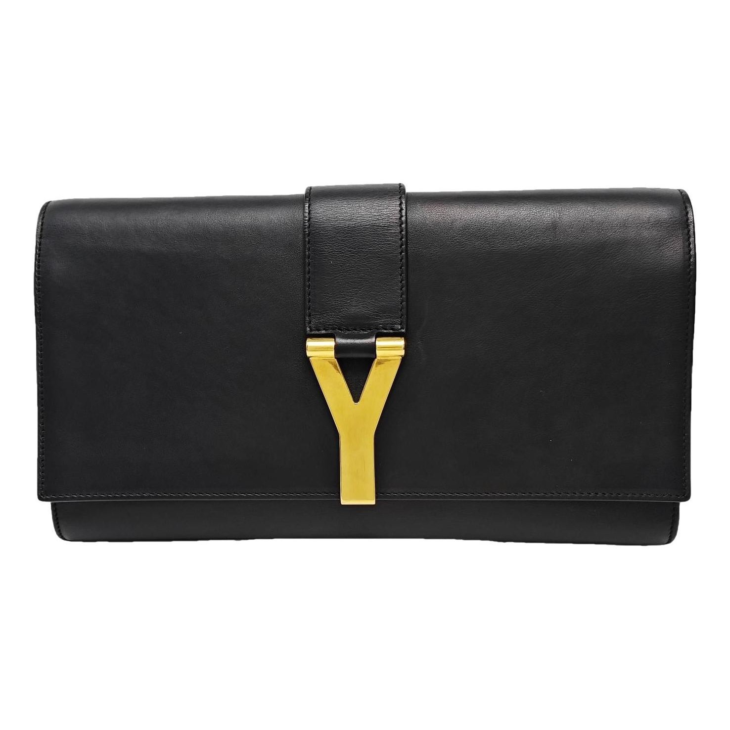 Chyc leather clutch bag
