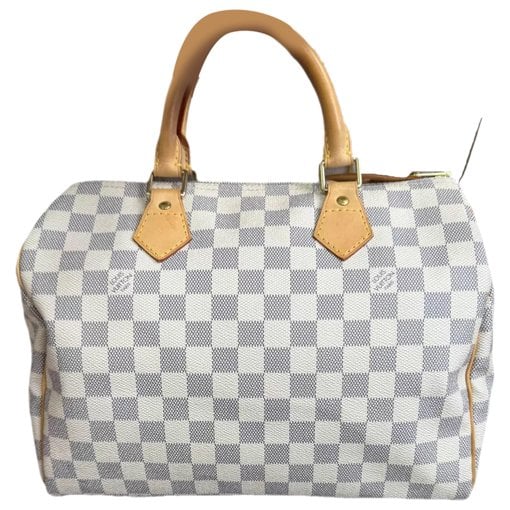 Speedy leather handbag