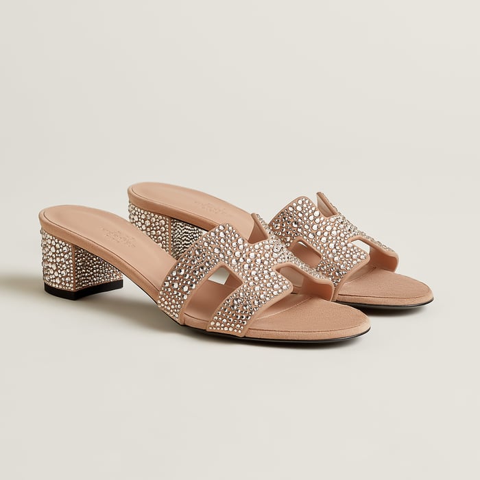 Beige Perlino Oasis Sandal