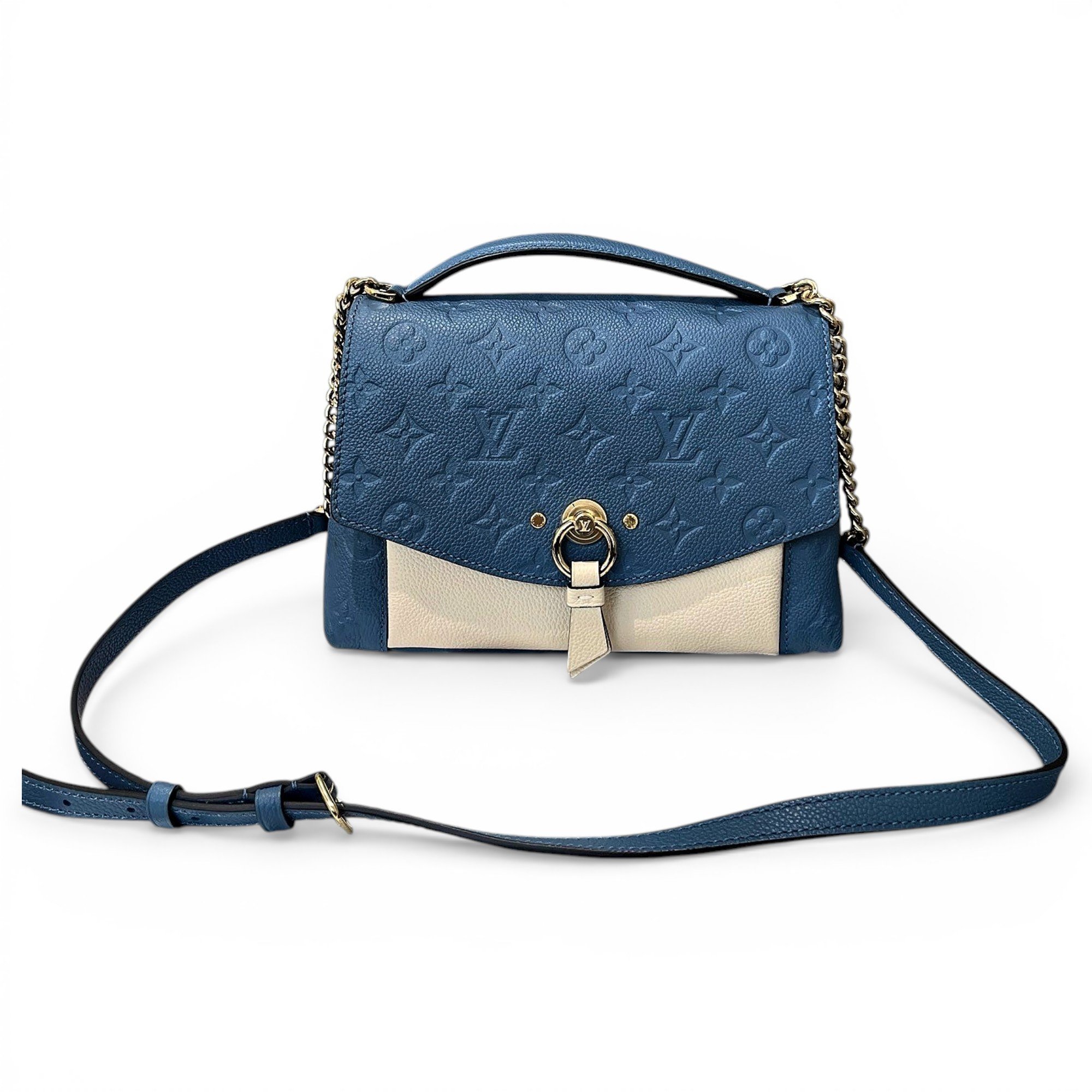 Louis Vuitton Blanche leather handbag