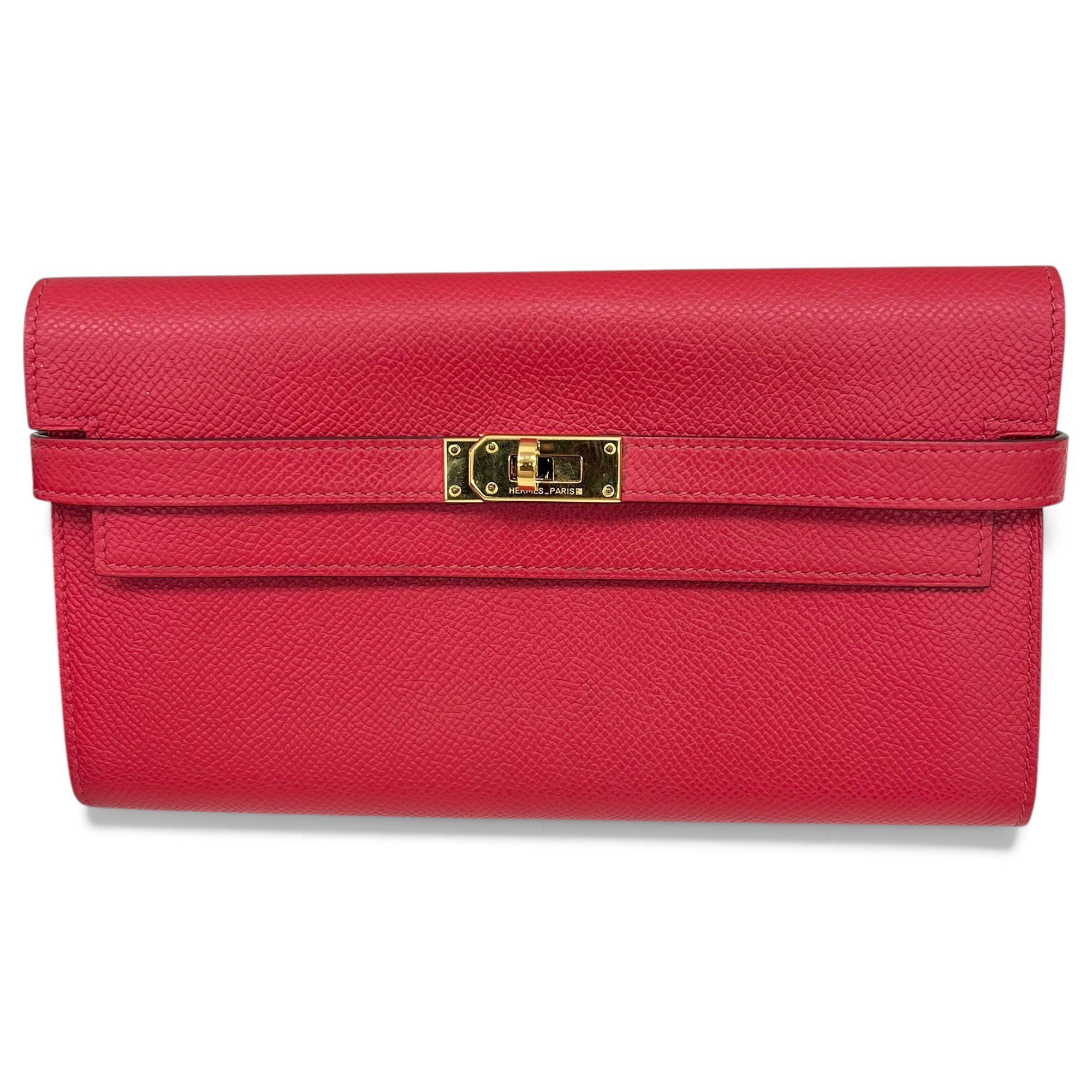 Kelly to go leather clutch bag