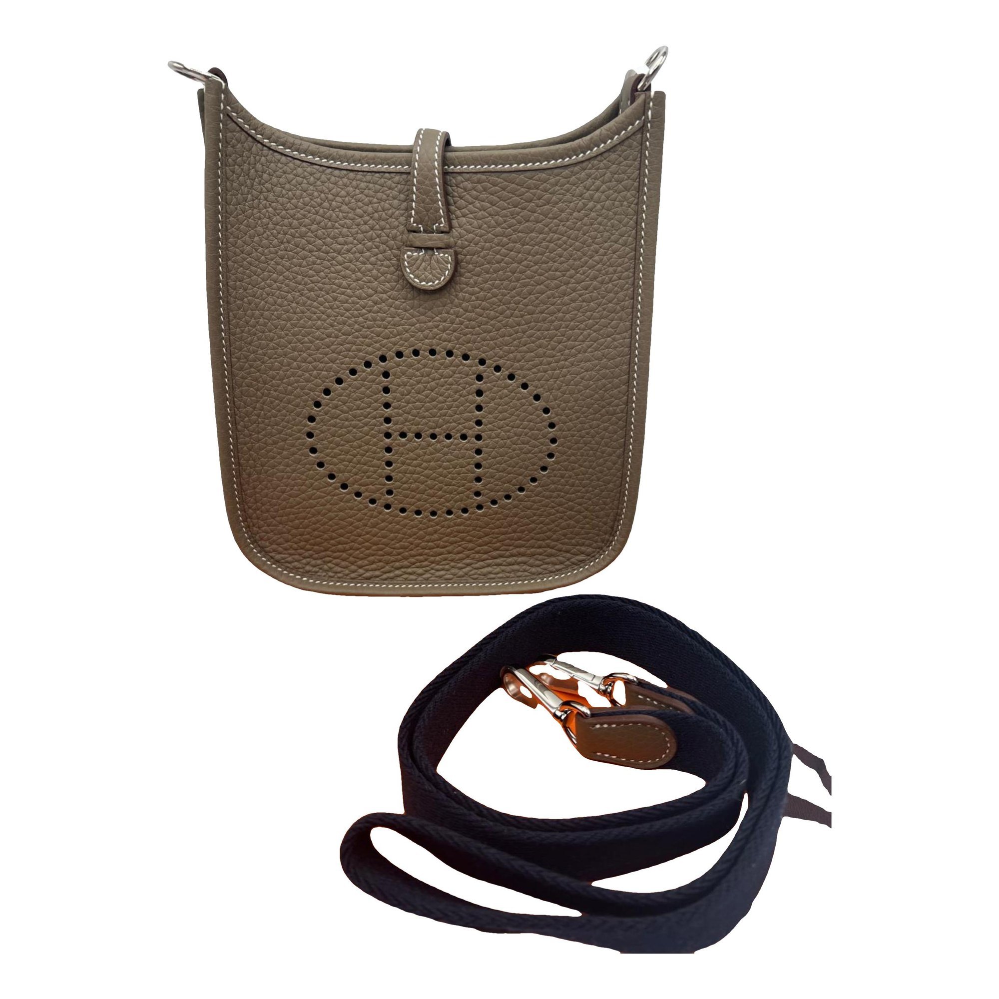 Evelyne leather crossbody bag