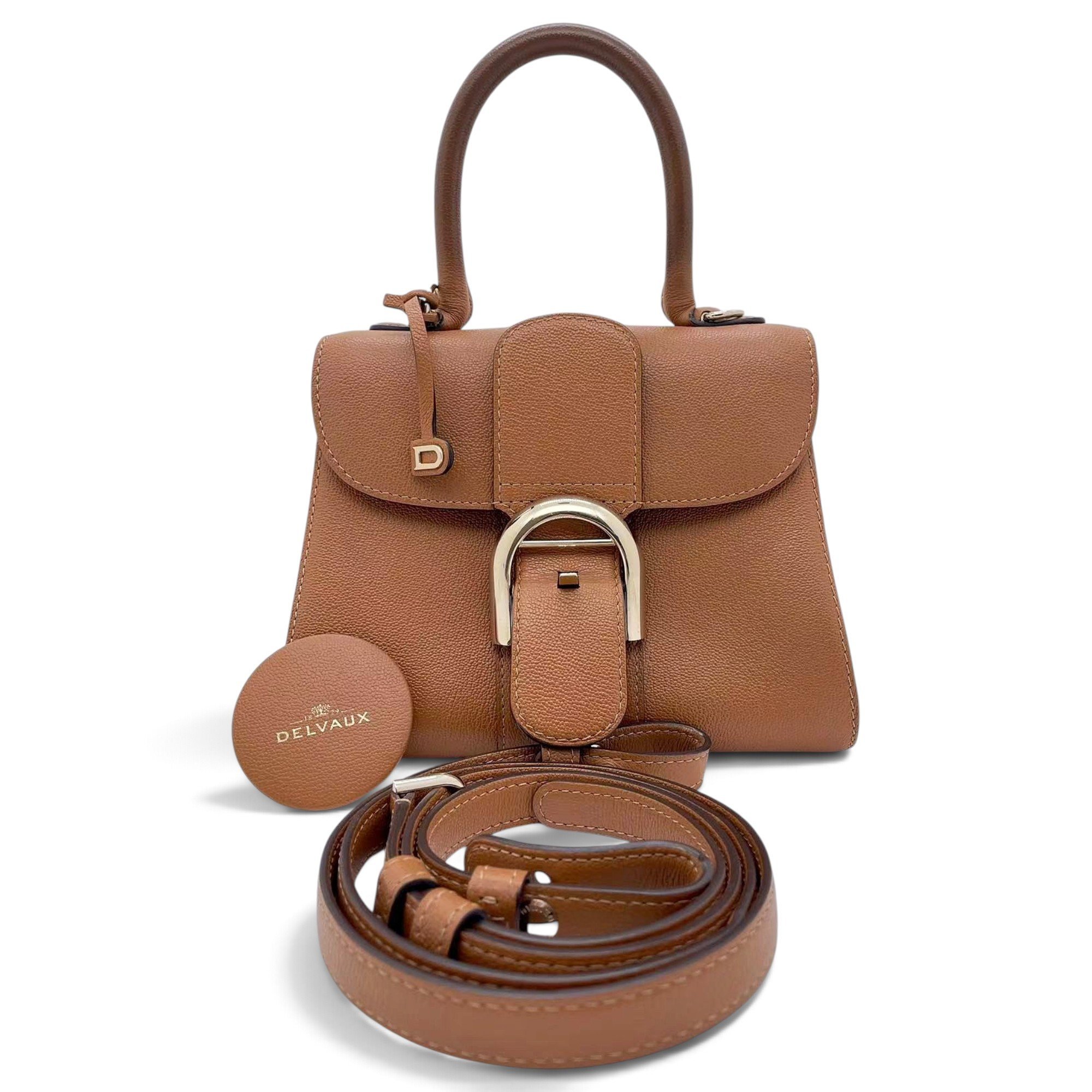 Brillant leather handbag