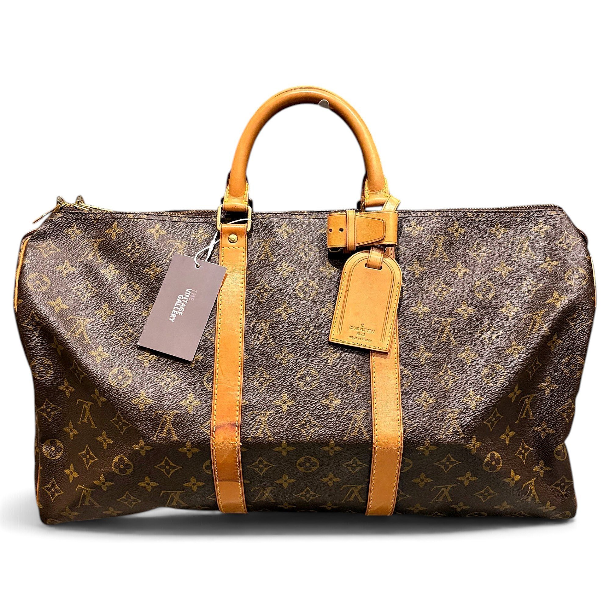 Keepall leather 48h bag