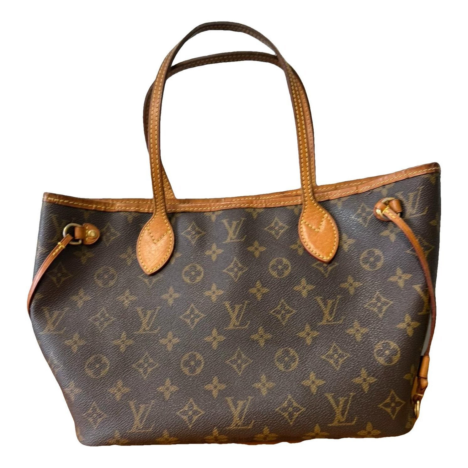 Neverfull leather handbag
