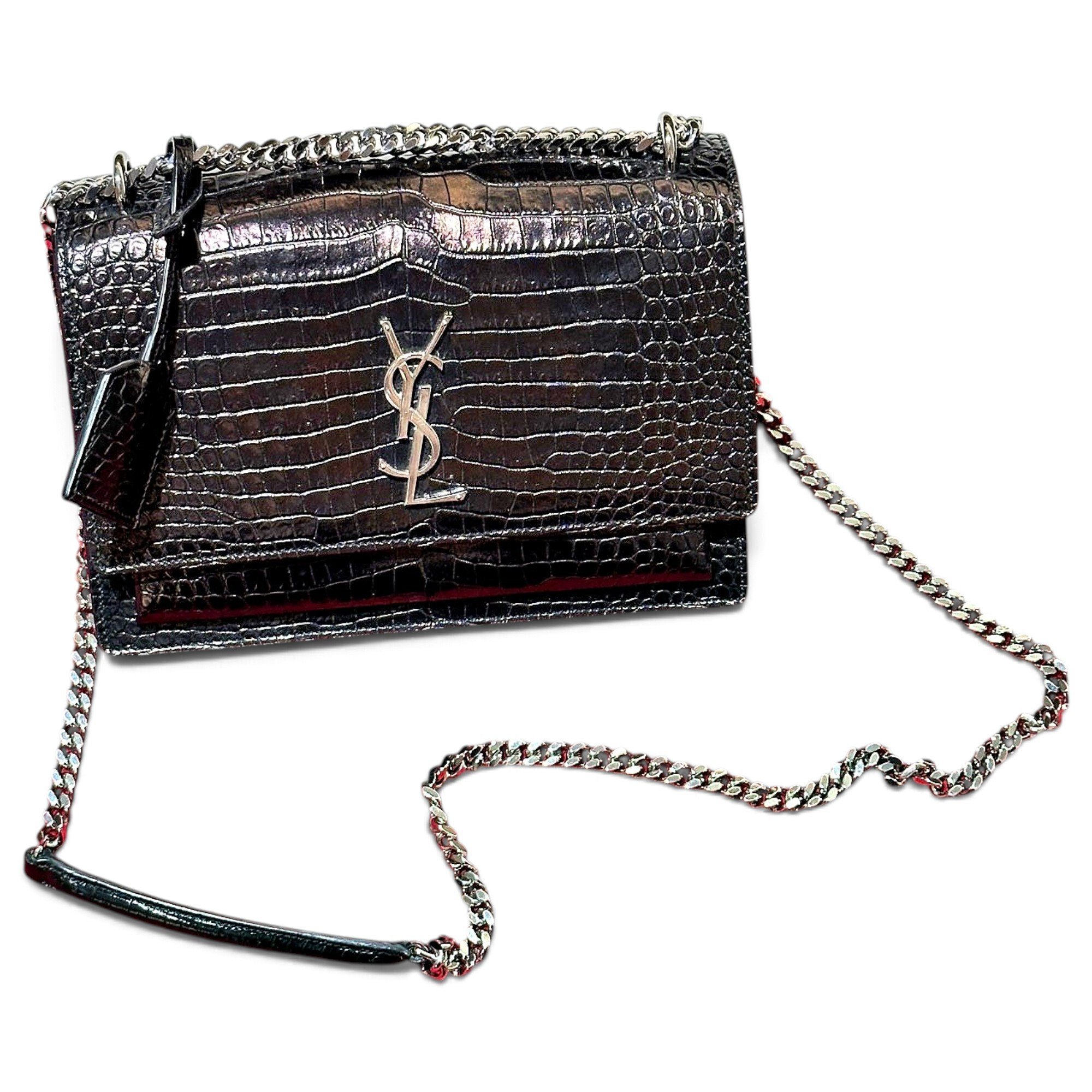 Saint Laurent Sunset leather handbag
